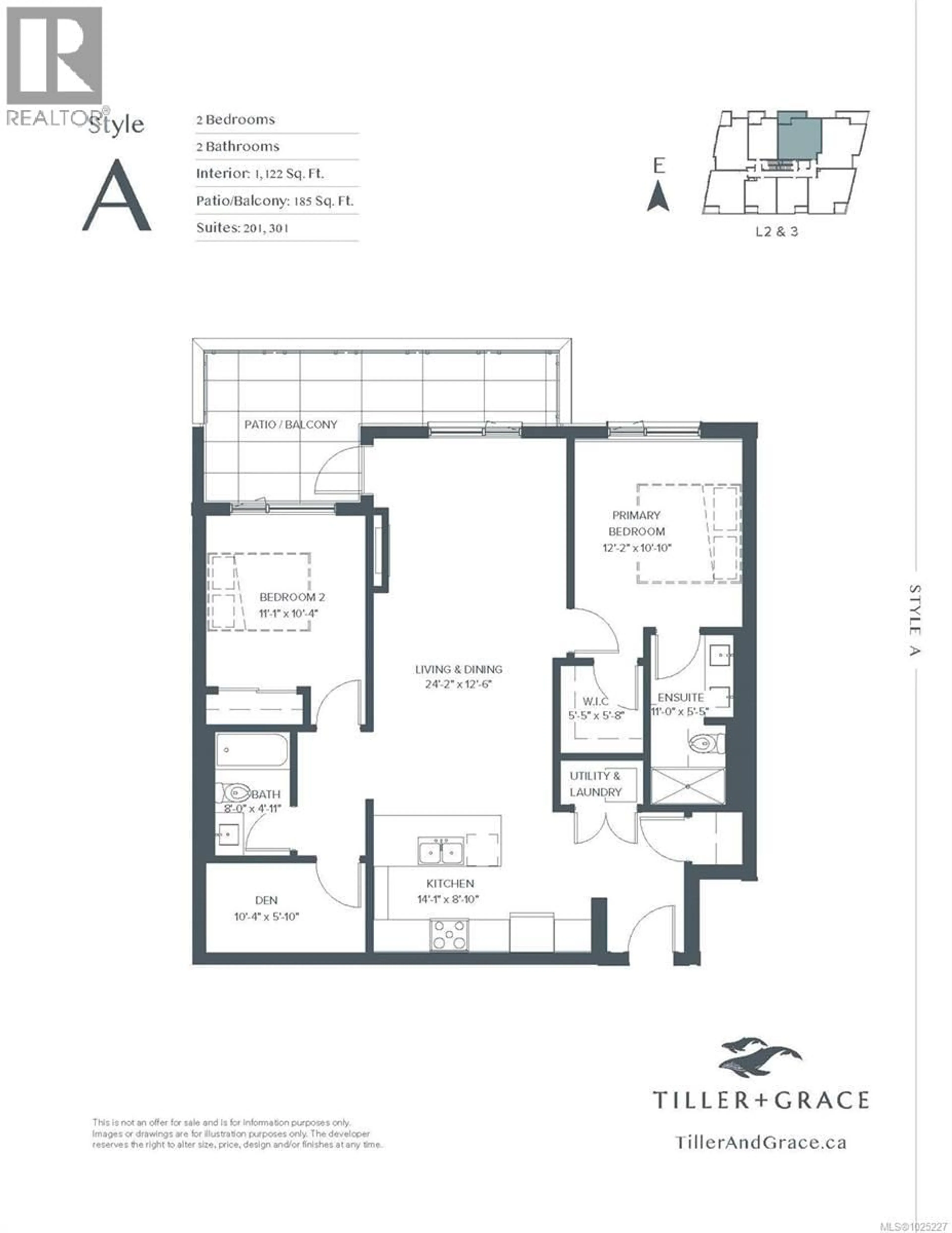 Floor plan for 301 - 5229 CORDOVA BAY ROAD, Saanich British Columbia V8Y2L1