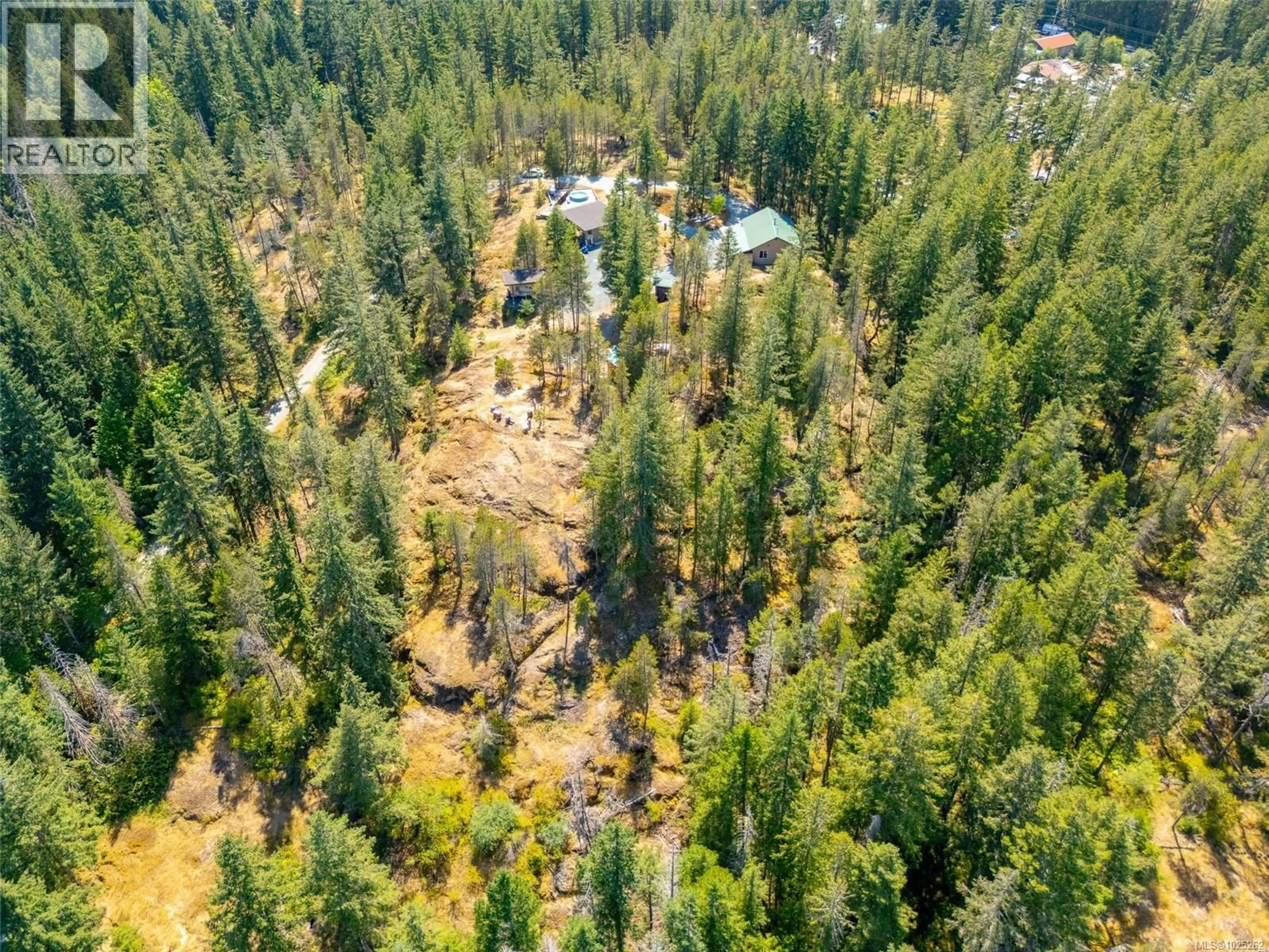 A pic from outside/outdoor area/front of a property/back of a property/a pic from drone, forest/trees view for 7800 PACIFIC RIM HIGHWAY, Port Alberni British Columbia V9Y8Y7