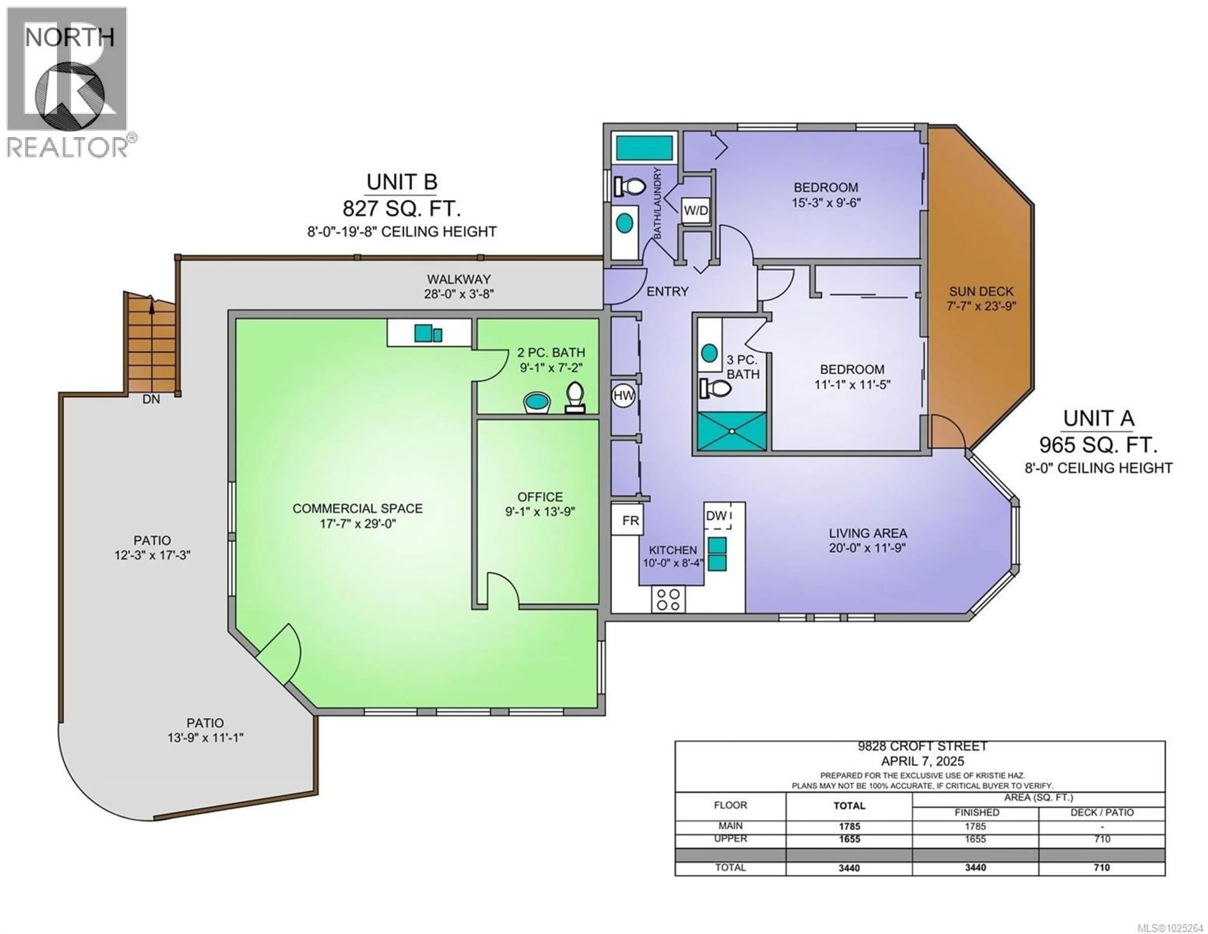 Floor plan for 9828 CROFT STREET, Chemainus British Columbia V0R1K1