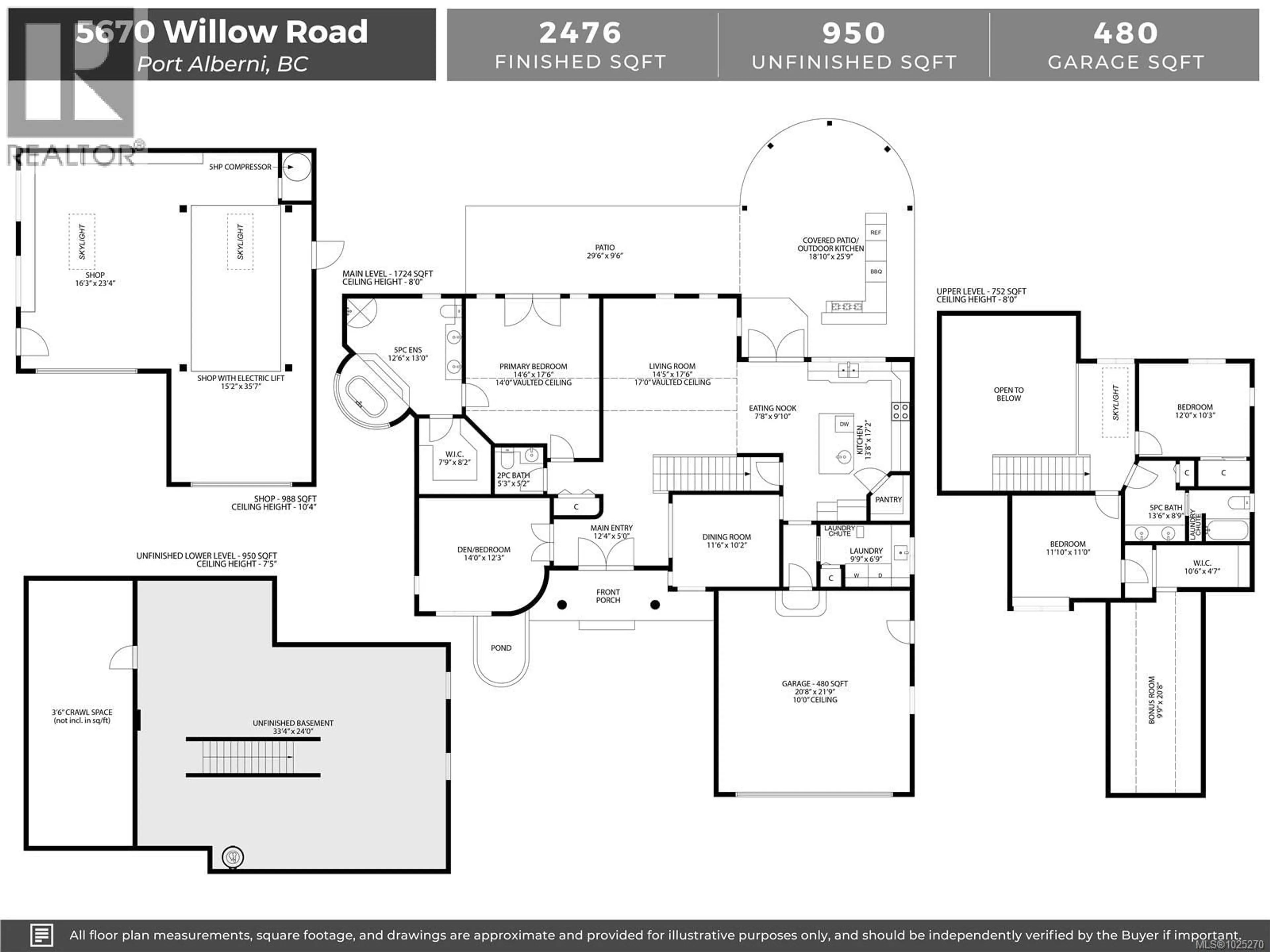 Floor plan for 5670 WILLOW ROAD, Port Alberni British Columbia V9Y8V4