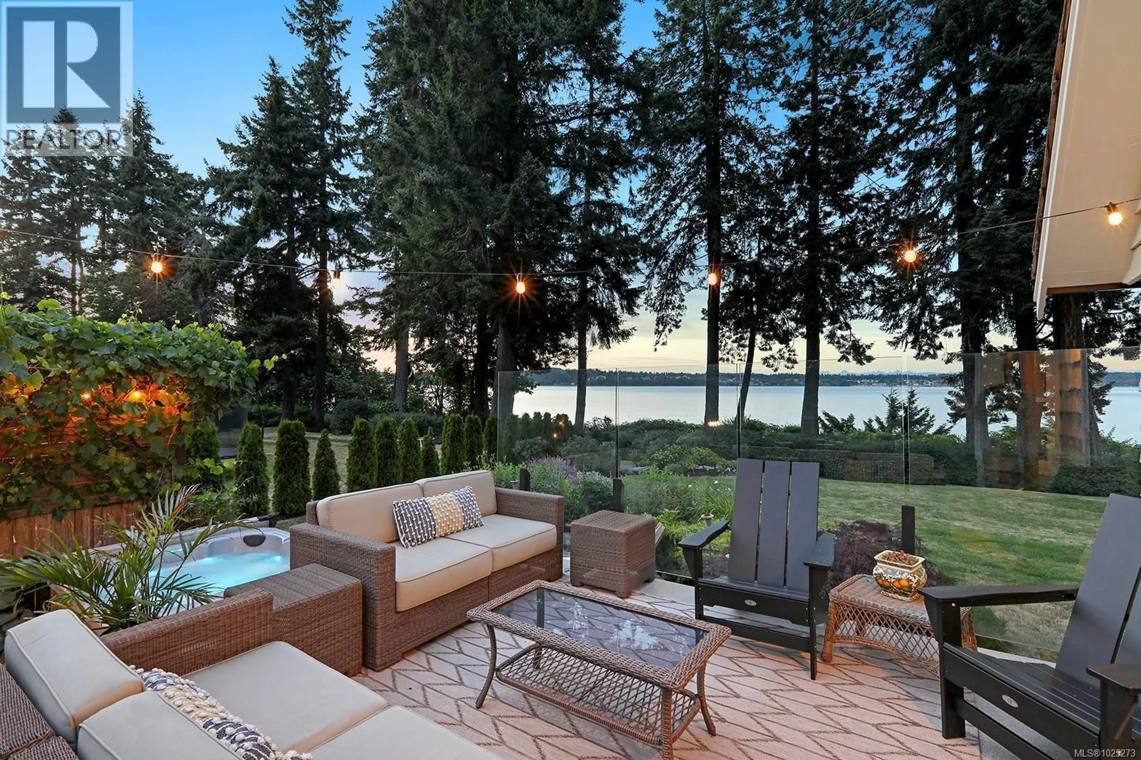 Patio, water/lake/river/ocean view for 4026 HAAS ROAD, Courtenay British Columbia V9N9T4