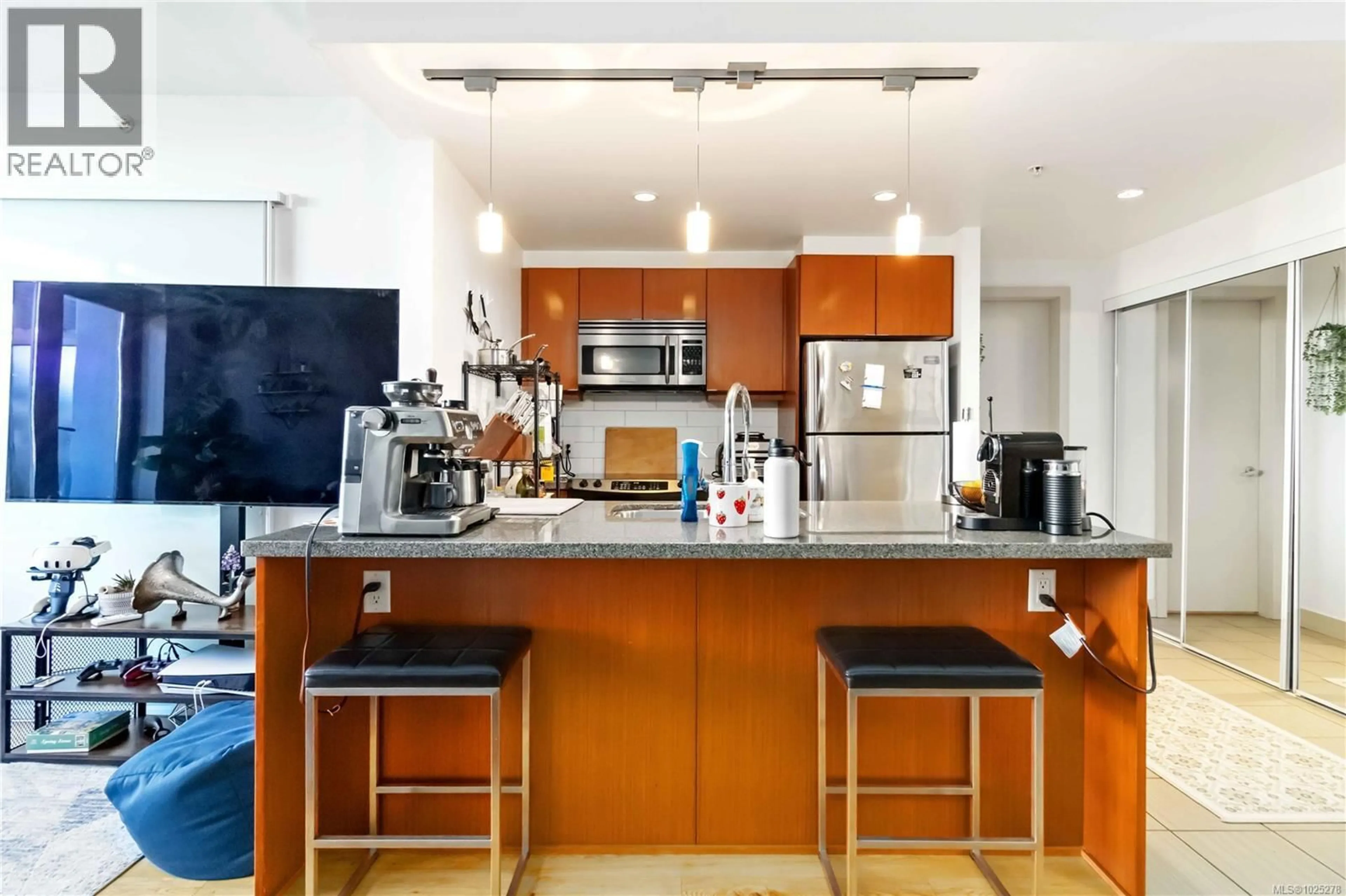 Open concept kitchen, unknown for 507 - 760 JOHNSON STREET, Victoria British Columbia V8W1N1