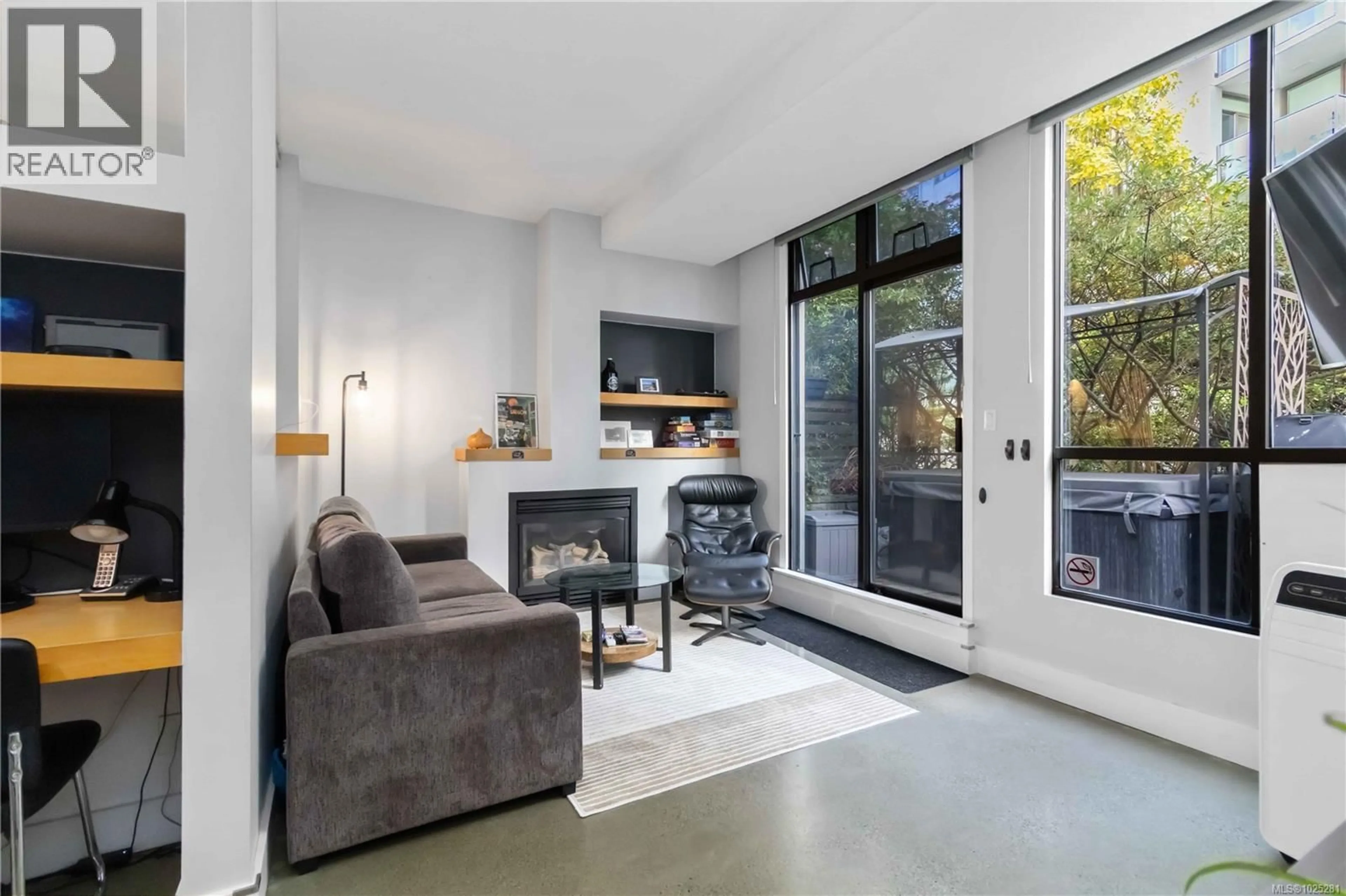 Living room with furniture, unknown for 118 - 409 SWIFT STREET, Victoria British Columbia V8W1S2