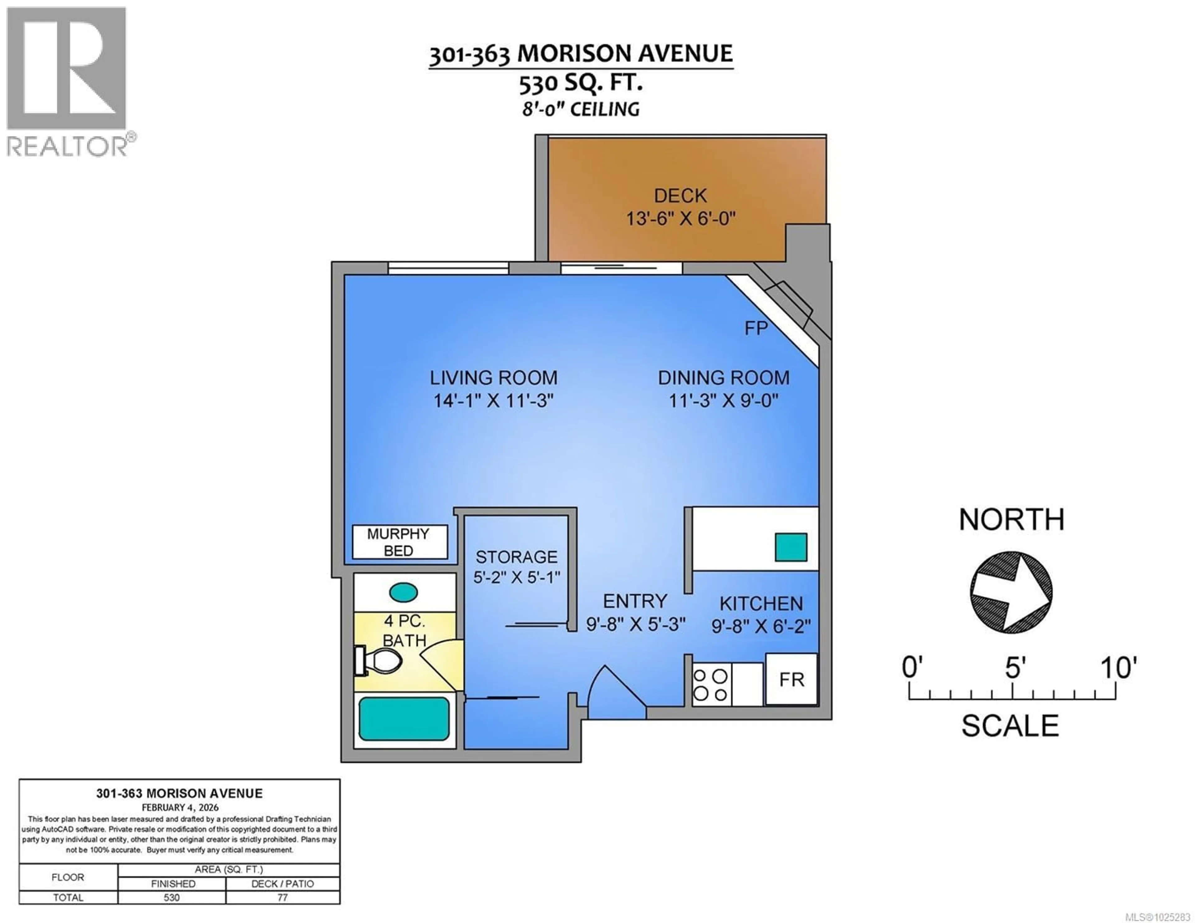 Floor plan for 301 - 363 MORISON AVENUE, Parksville British Columbia V9P1P4