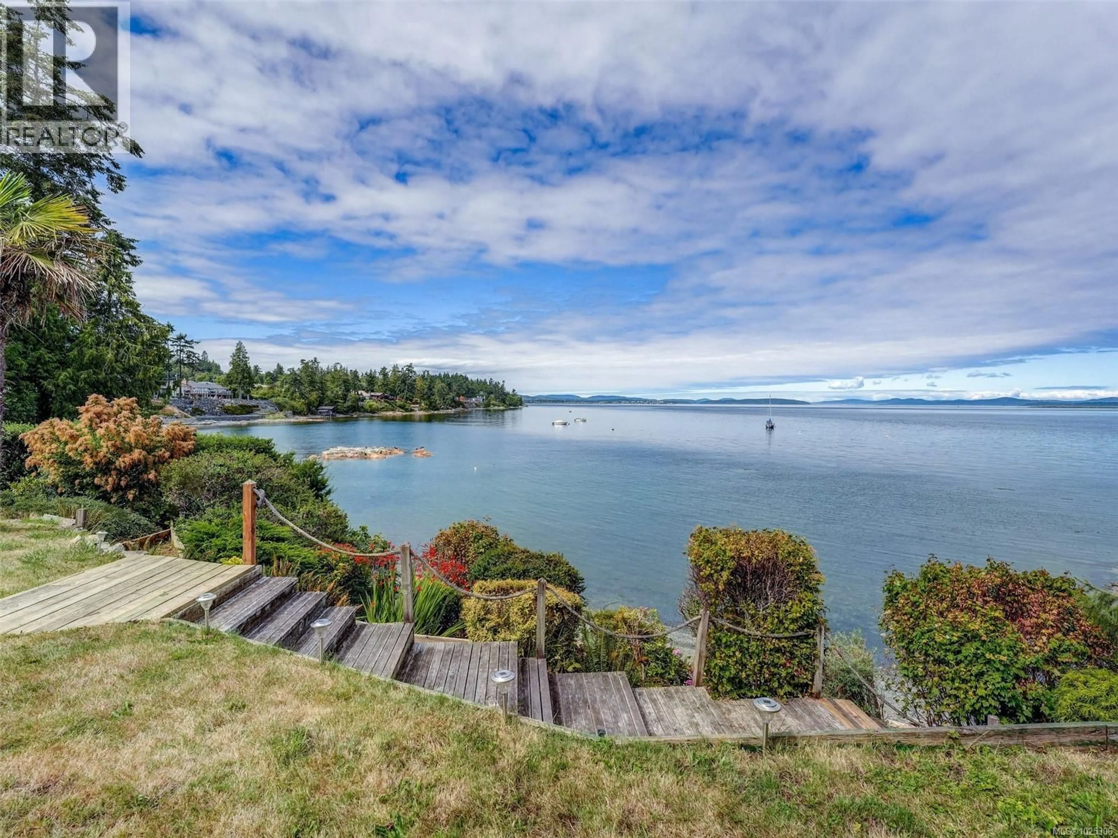 A pic from outside/outdoor area/front of a property/back of a property/a pic from drone, water/lake/river/ocean view for 2606 JAMES ISLAND ROAD, Central Saanich British Columbia V8M1V4