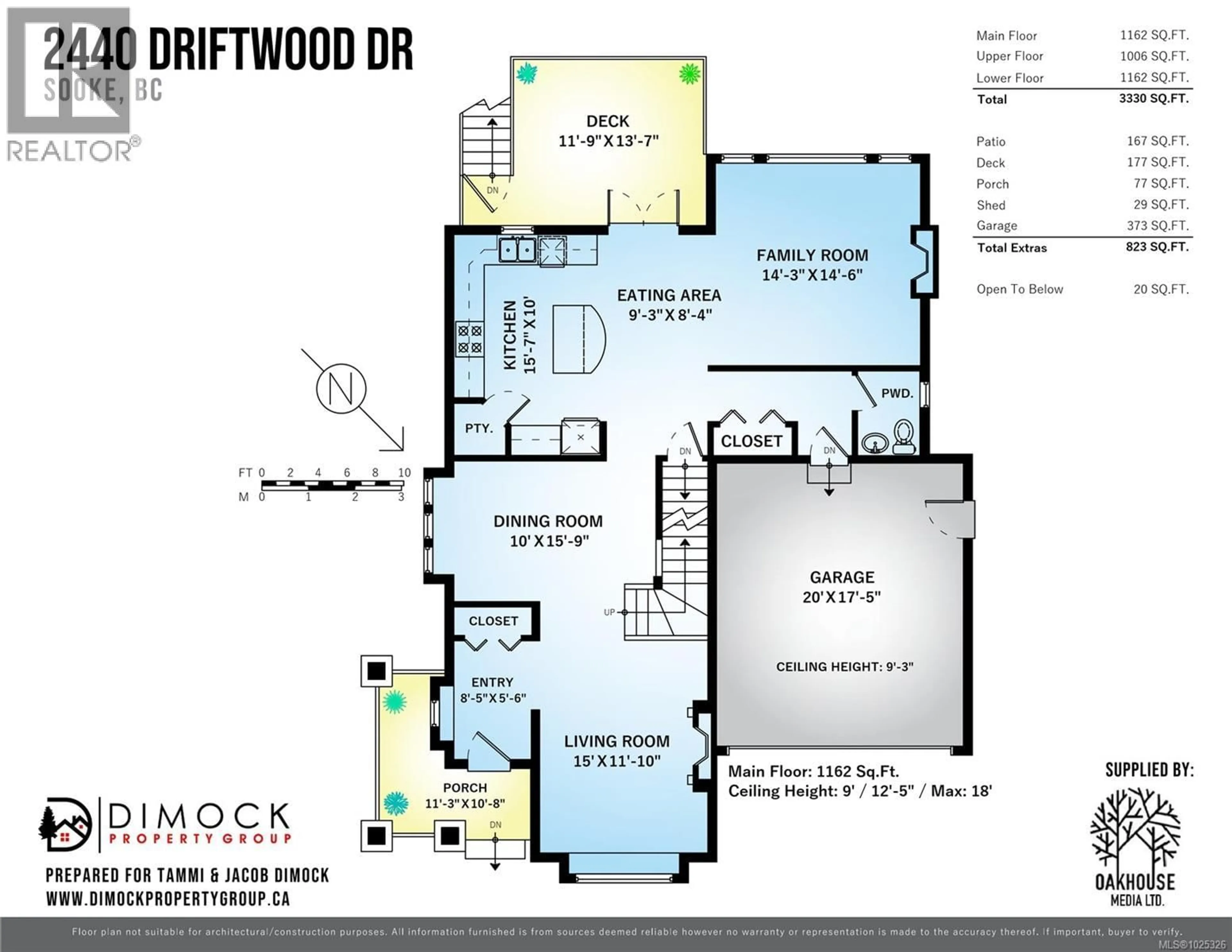 Floor plan for 2440 DRIFTWOOD DRIVE, Sooke British Columbia V9Z0Y8