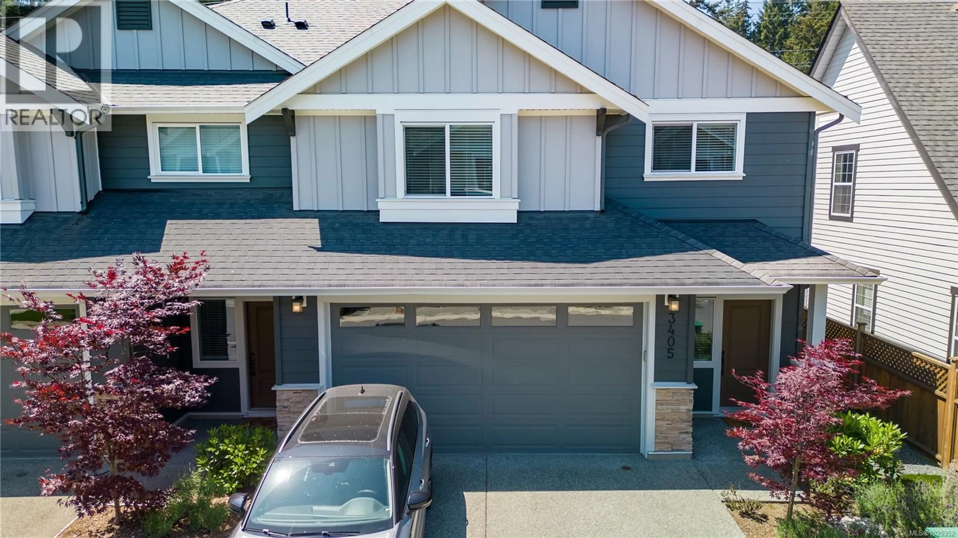 Home with vinyl exterior material, street for 3405 JAZZ COURT, Langford British Columbia V9C0M6