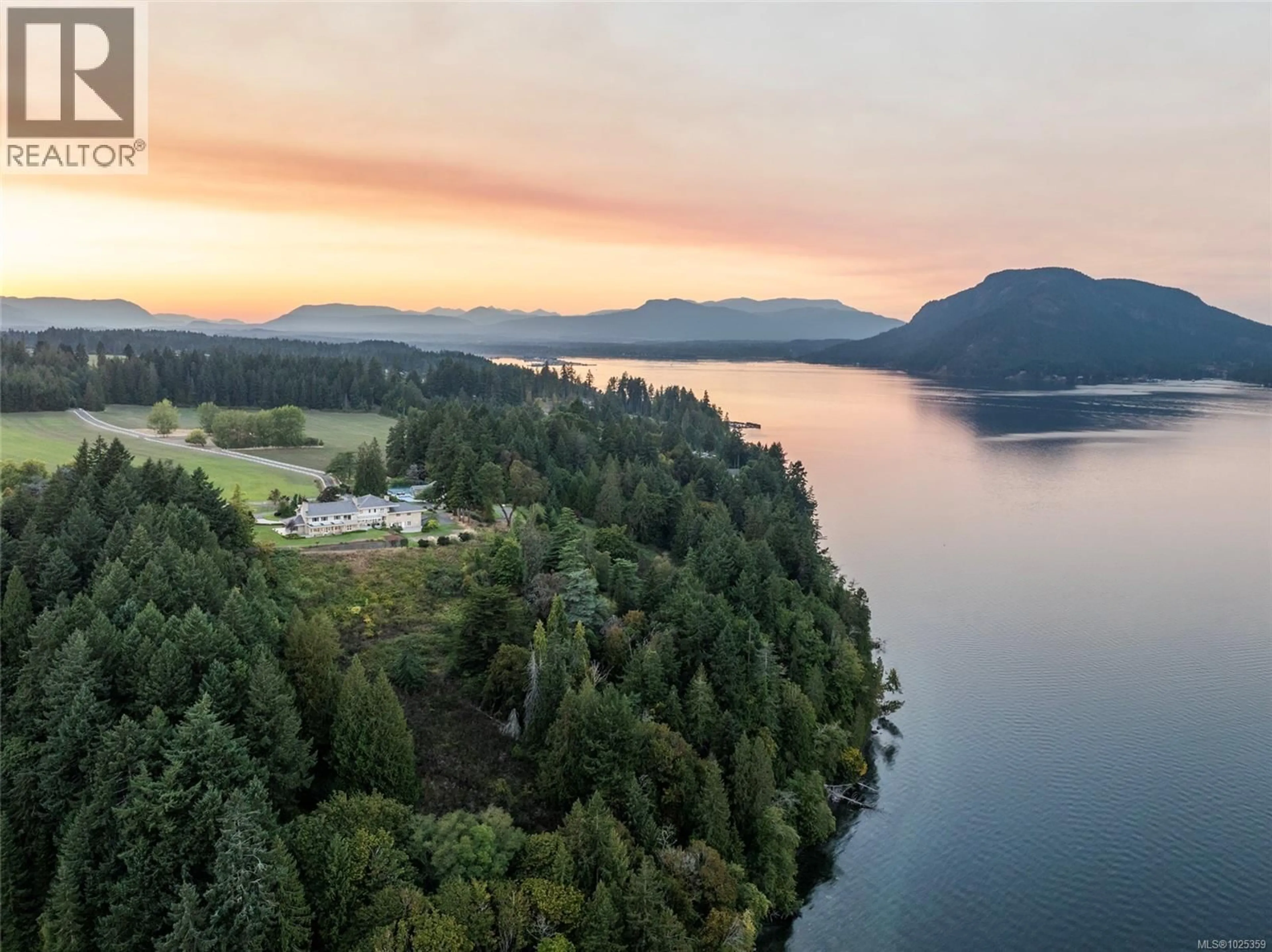 A pic from outside/outdoor area/front of a property/back of a property/a pic from drone, water/lake/river/ocean view for 1257 CHERRY POINT ROAD, Cowichan Bay British Columbia V0R1N2