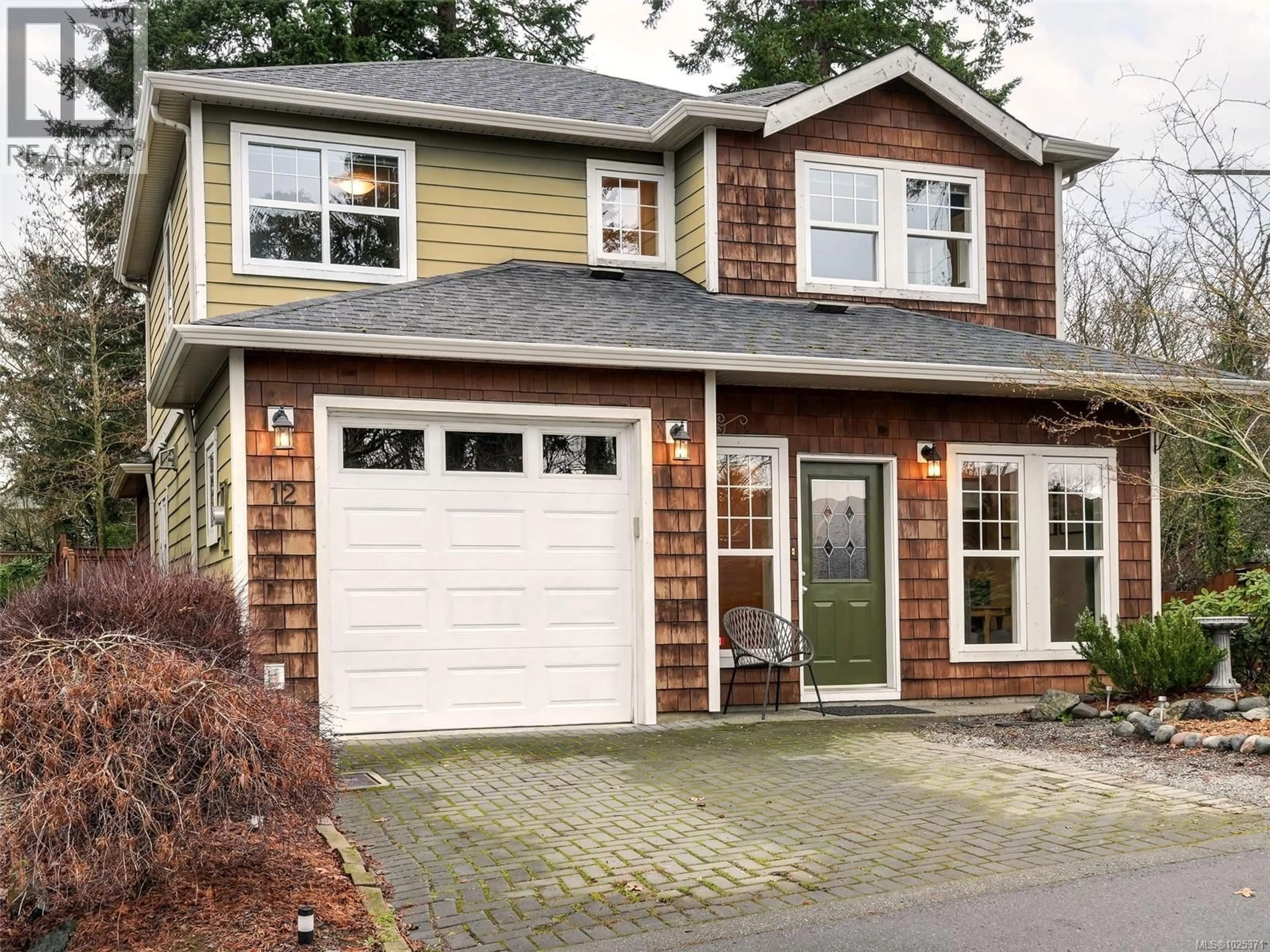 Home with brick exterior material, street for 12 - 4530 PIPELINE ROAD, Saanich British Columbia V8Z7Y6