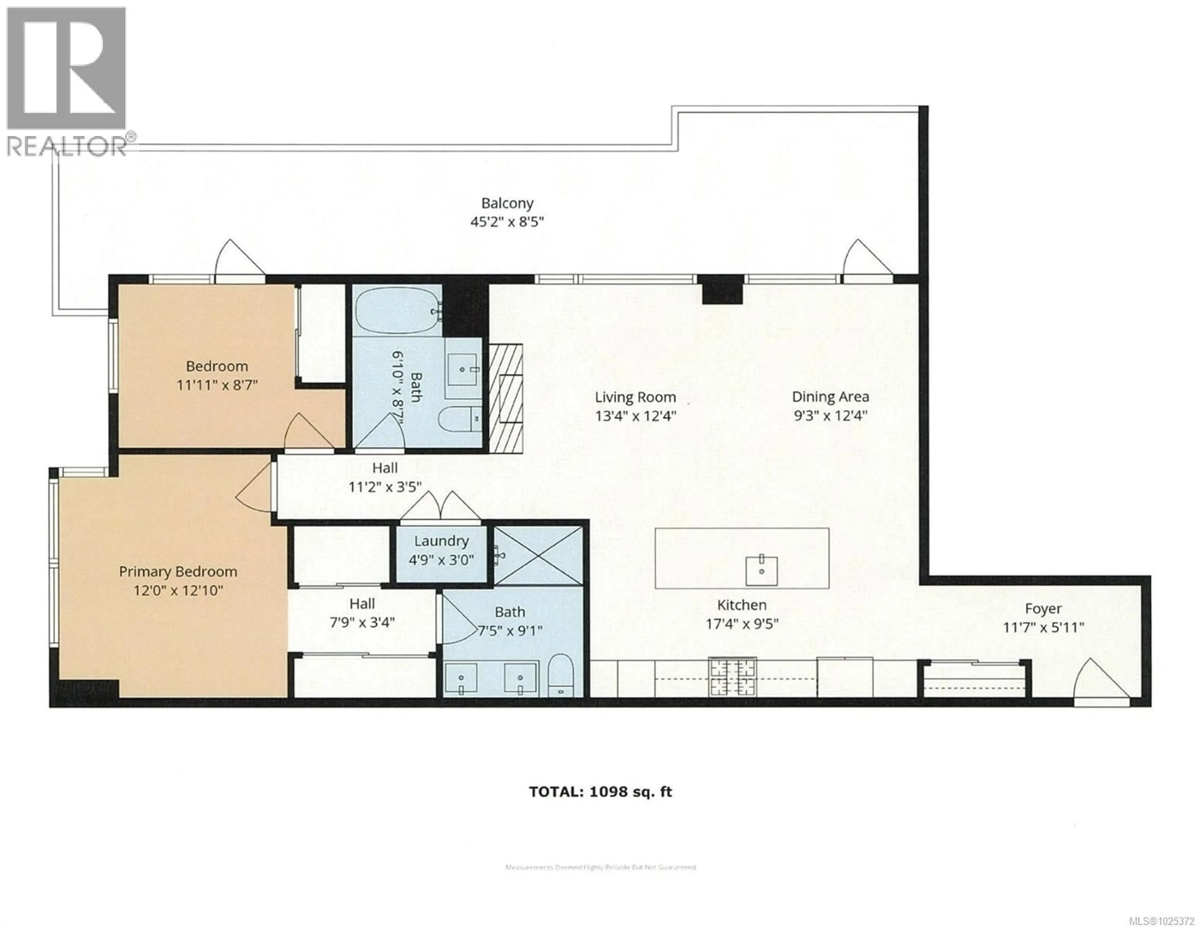 Floor plan for 602 - 4011 RAINBOW HILL LANE, Saanich British Columbia V9B0G4