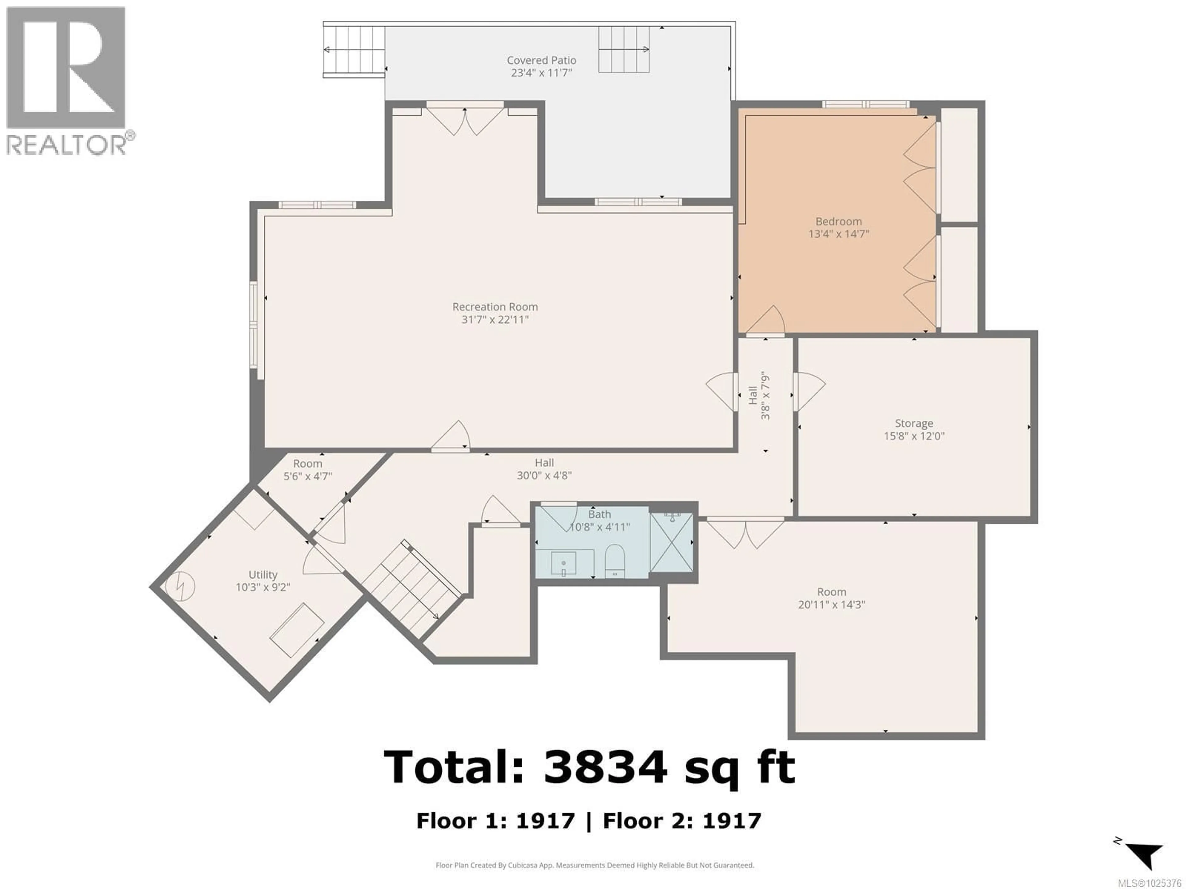 Floor plan for 6325 KAREN PLACE, Port Alberni British Columbia V9Y8K9