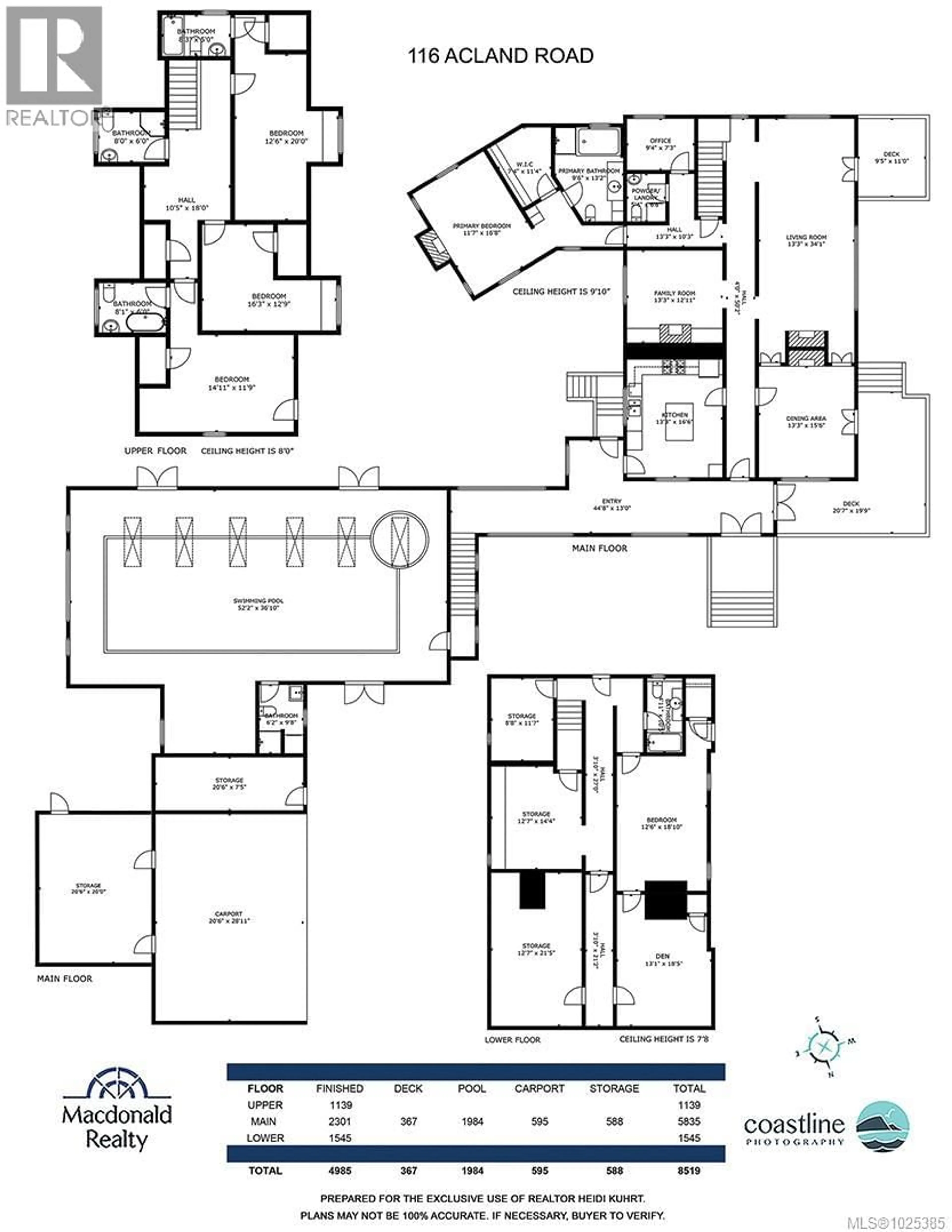 Floor plan for 116 ACLAND ROAD, Salt Spring British Columbia V8K2N6