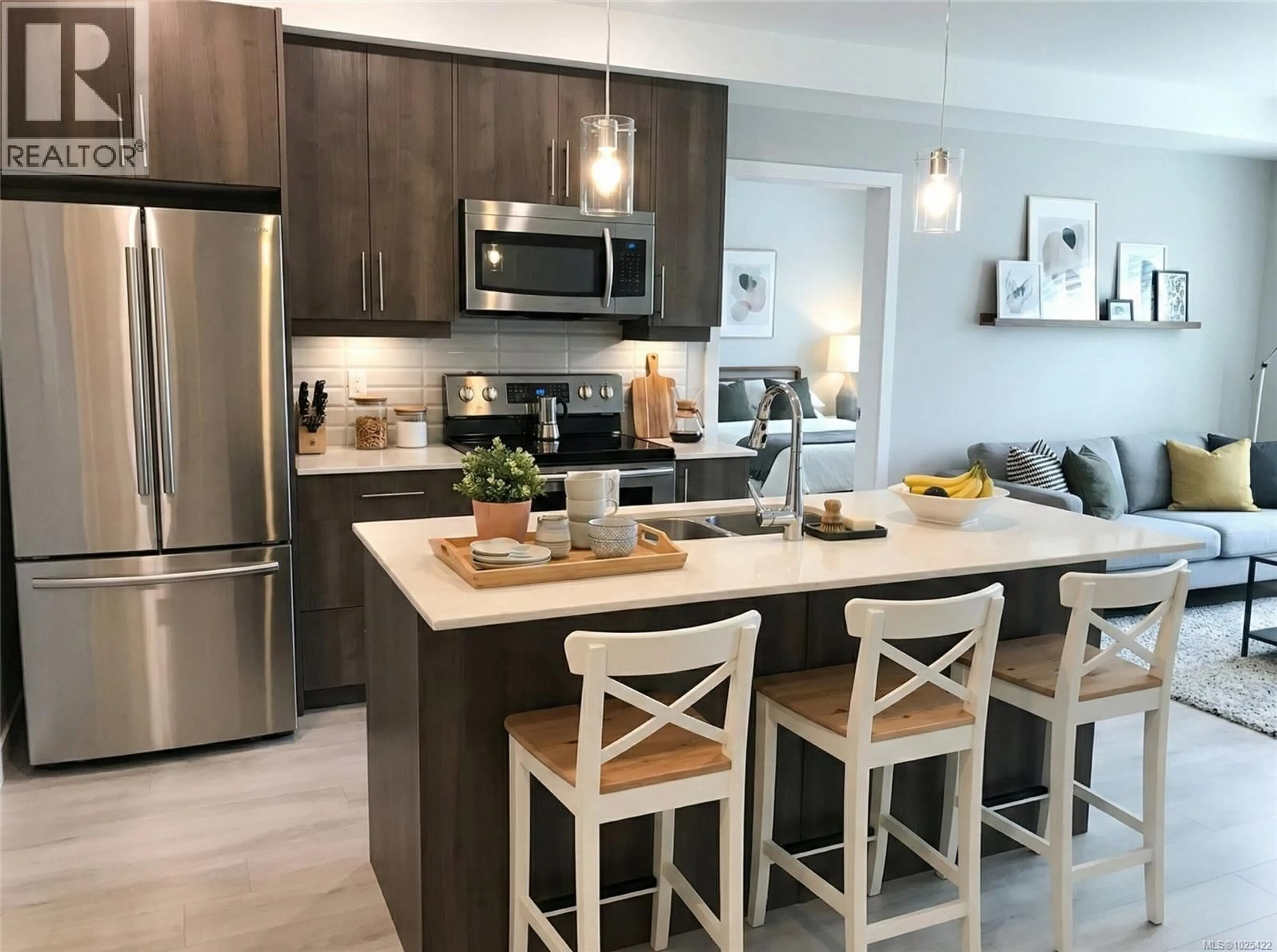 Open concept kitchen, unknown for 505 - 1016 INVERNESS ROAD, Saanich British Columbia V8X0B1