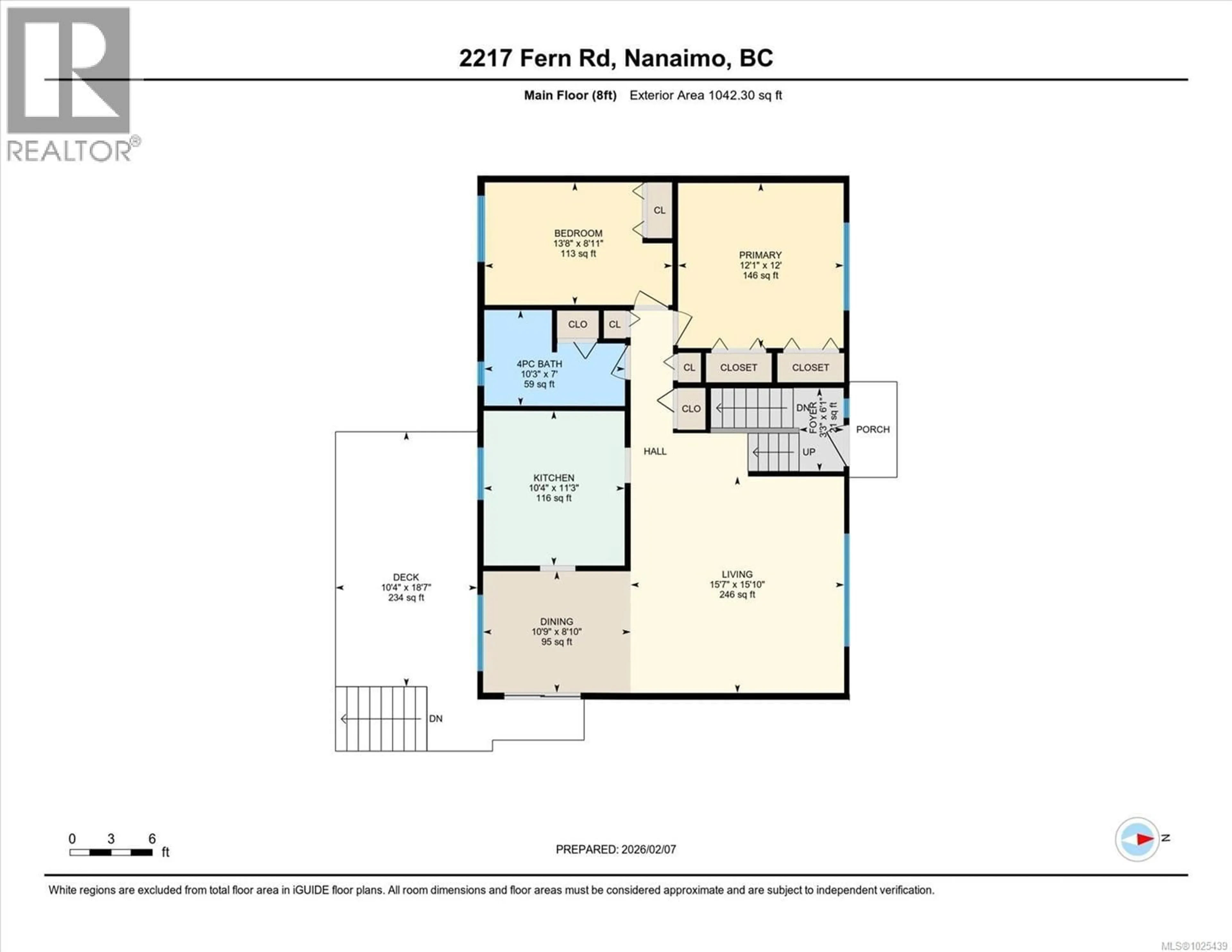 Floor plan for 2217 FERN ROAD, Nanaimo British Columbia V0S2W8