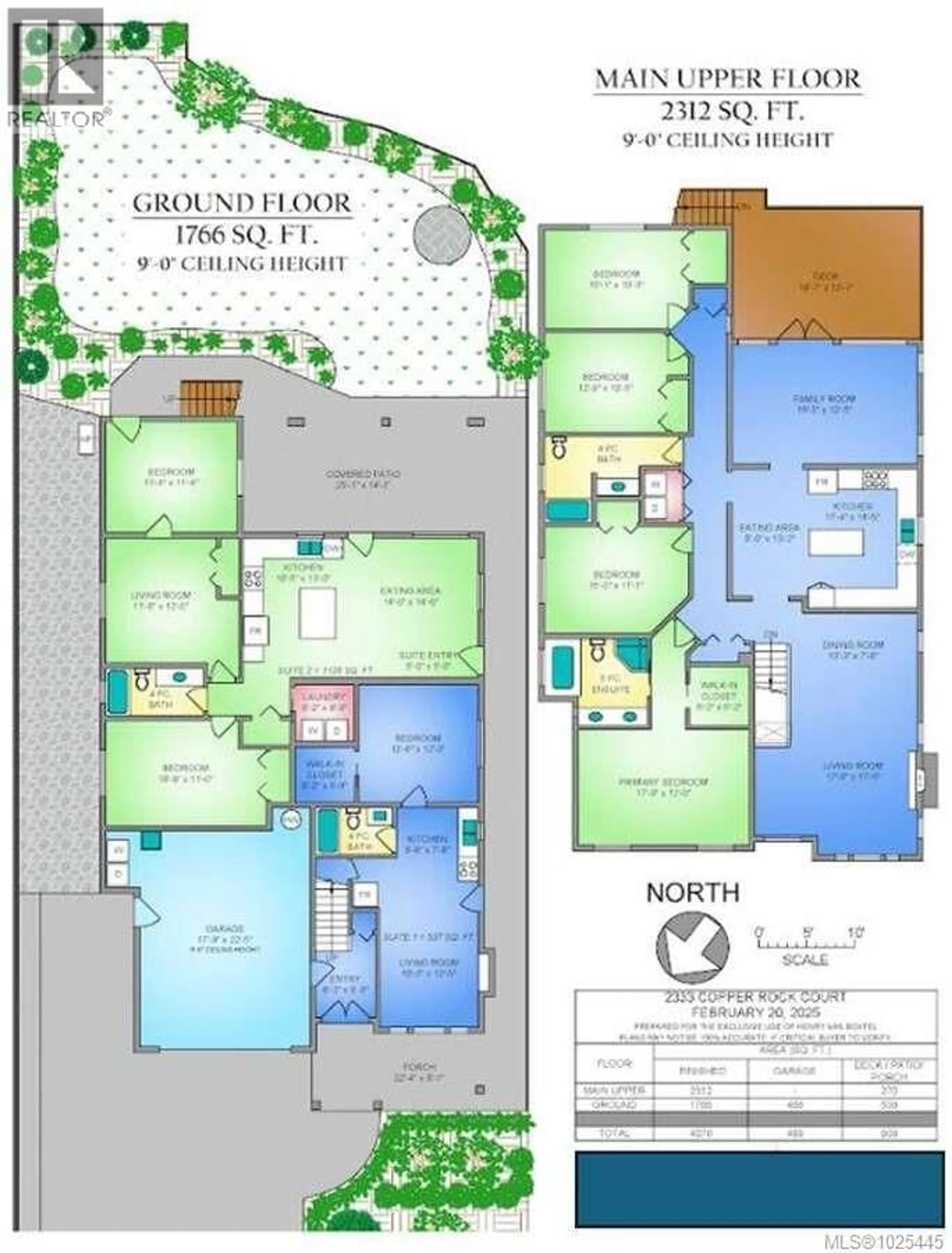 Floor plan for 2333 COPPER ROCK COURT, Langford British Columbia V9B0G4