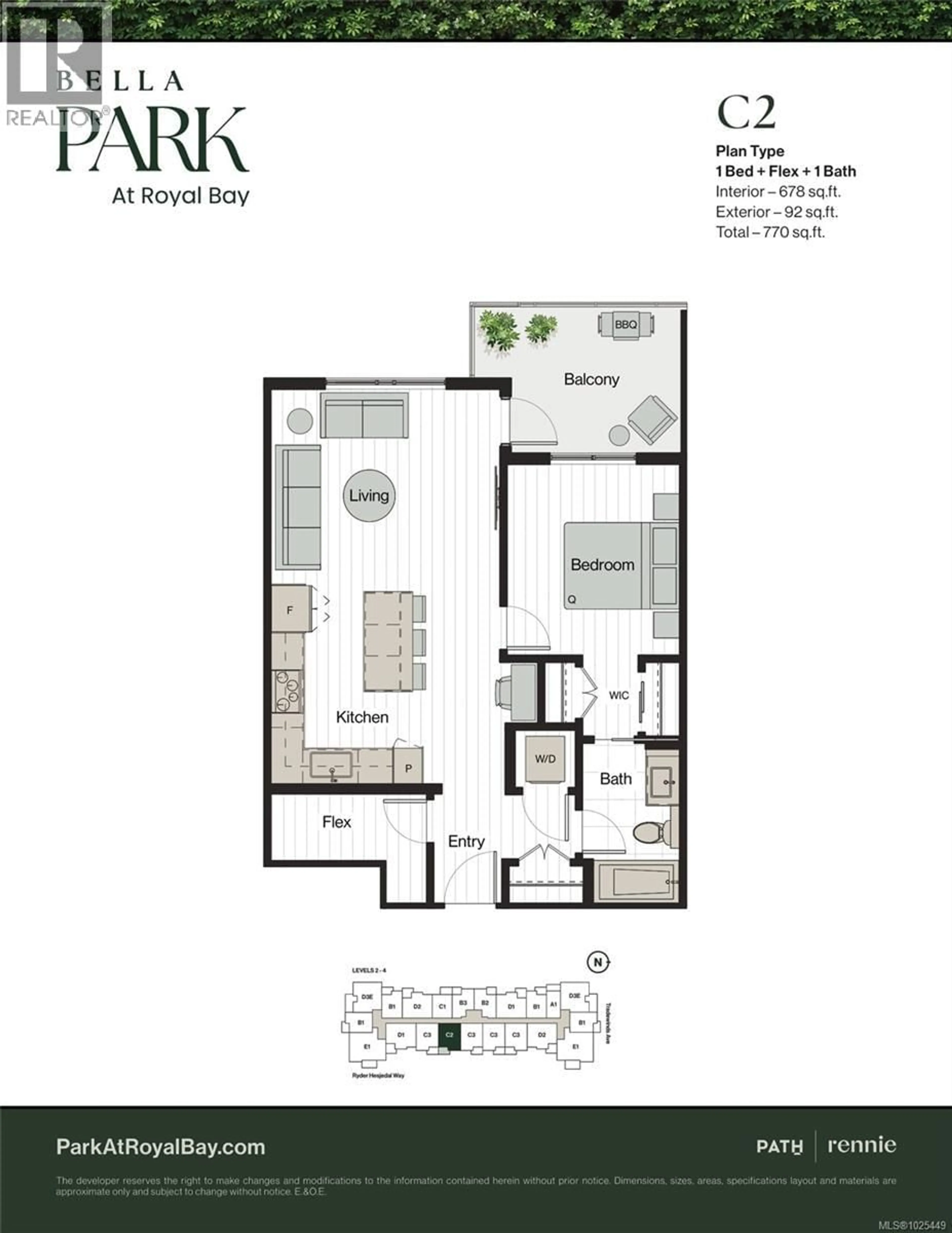Floor plan for 313 - 3582 RYDER HESJEDAL WAY, Colwood British Columbia V9C0J6