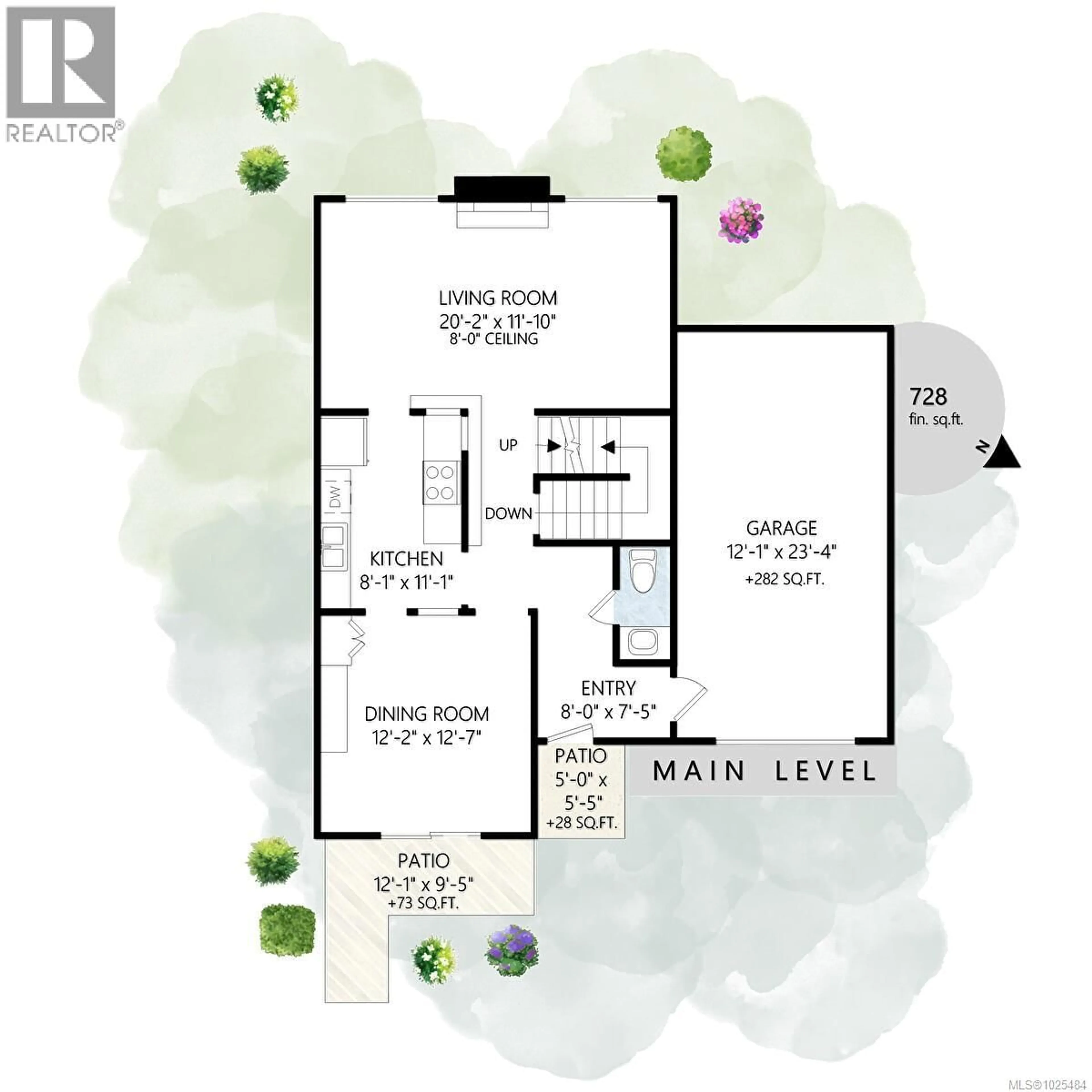 Floor plan for 13 - 6172 ALINGTON ROAD, Duncan British Columbia V9L2E9
