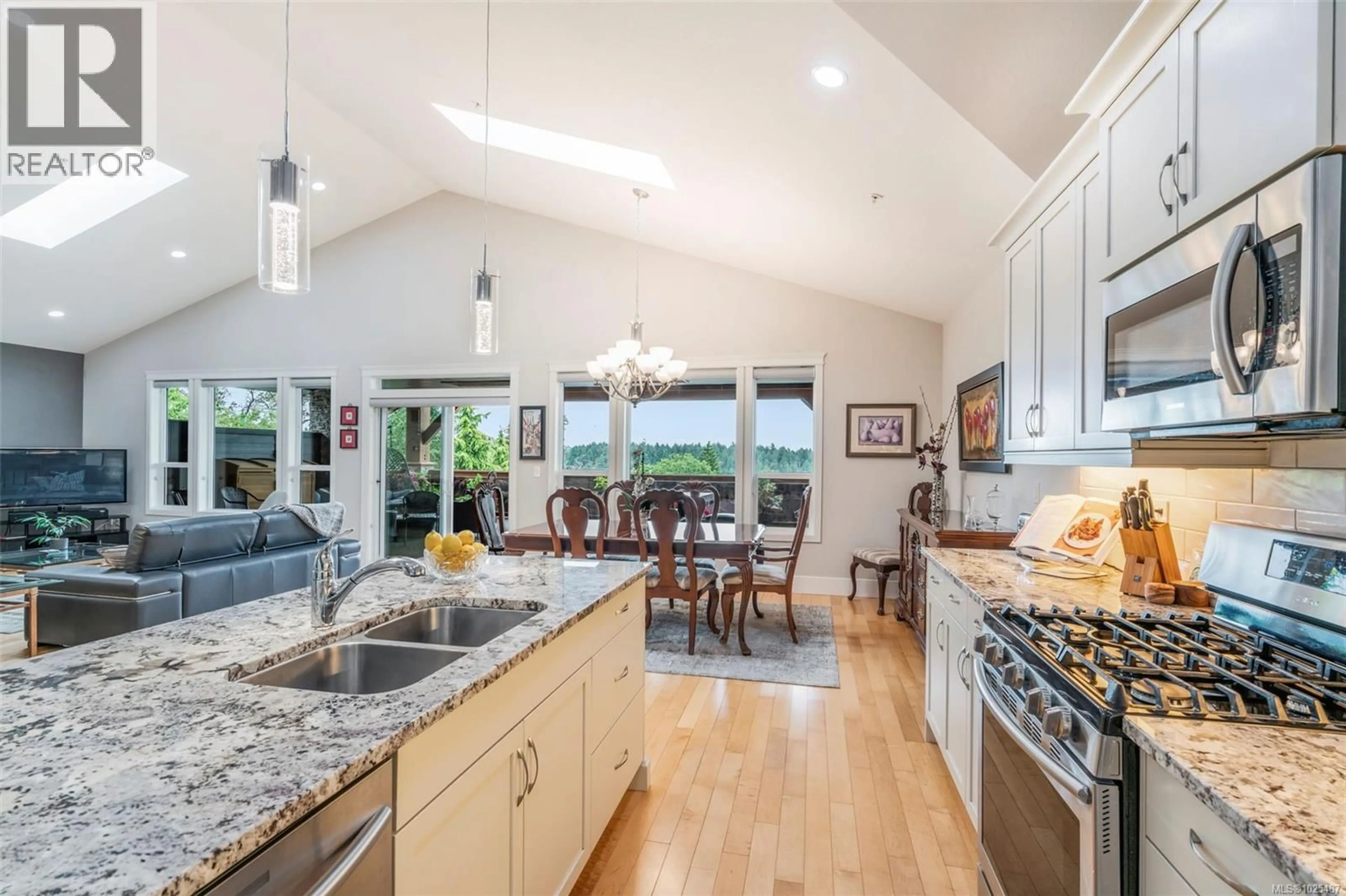 Open concept kitchen, ceramic/tile floor for 202 - 679 TERMINAL AVENUE, Nanaimo British Columbia V9S4K1