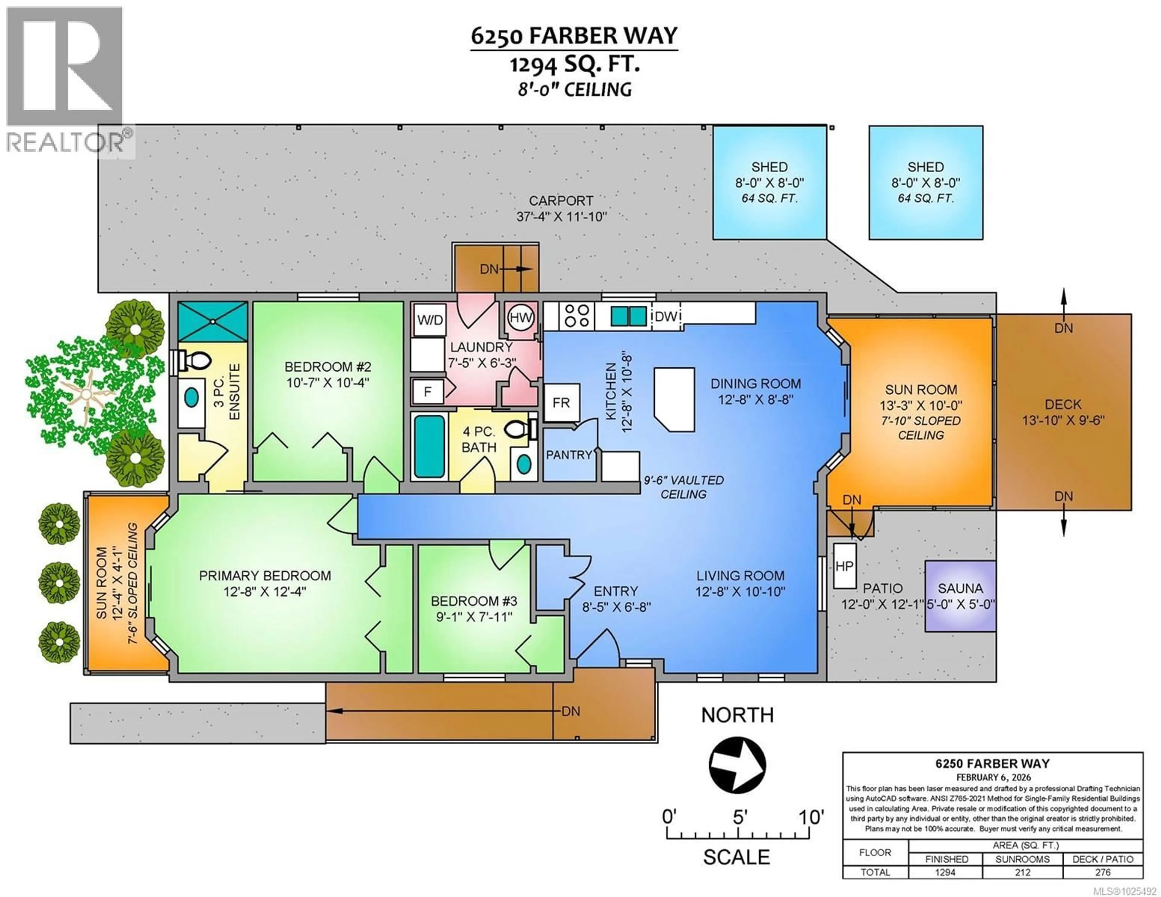 Floor plan for 6250 FARBER WAY, Nanaimo British Columbia V9T6J2