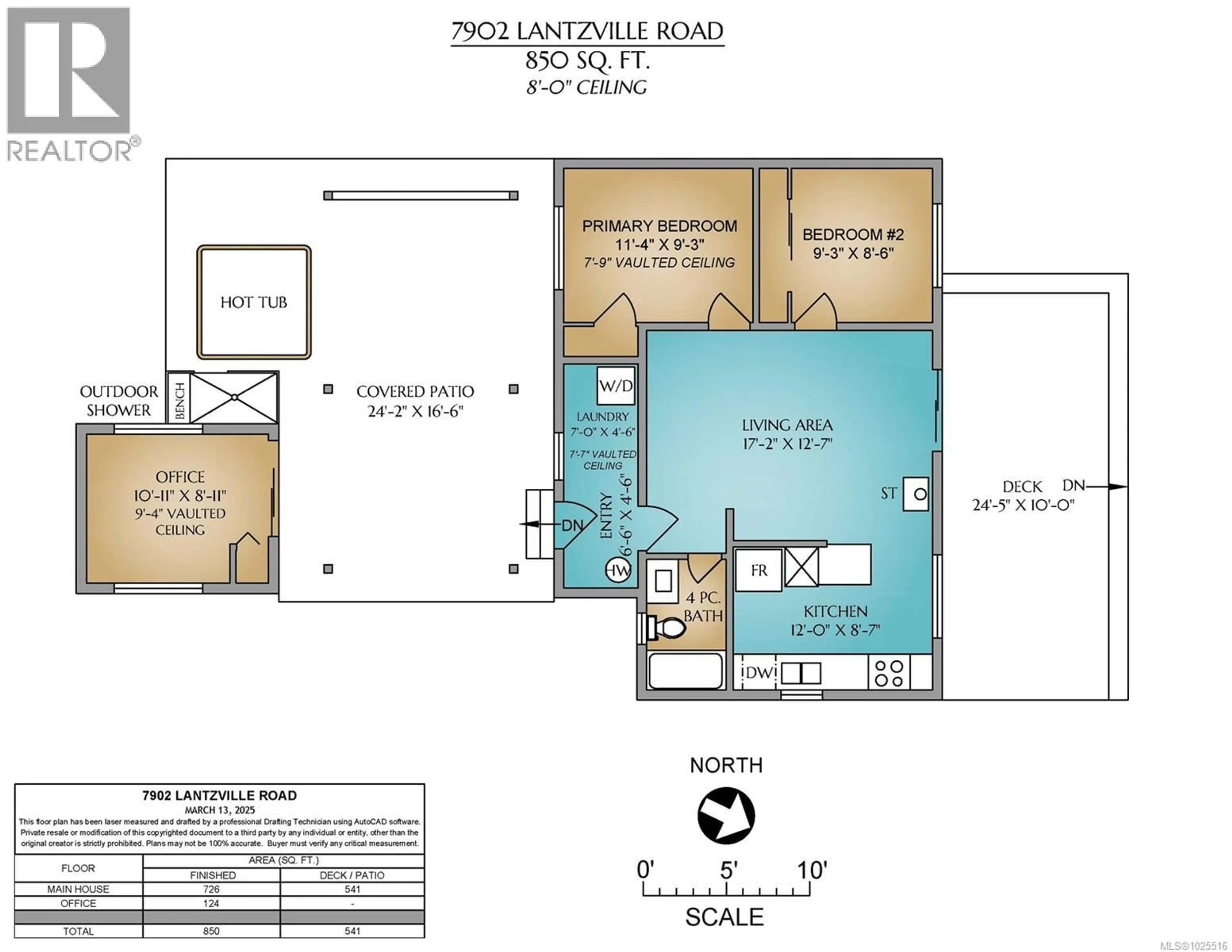 Floor plan for 7902 LANTZVILLE ROAD, Lantzville British Columbia V0N1B0