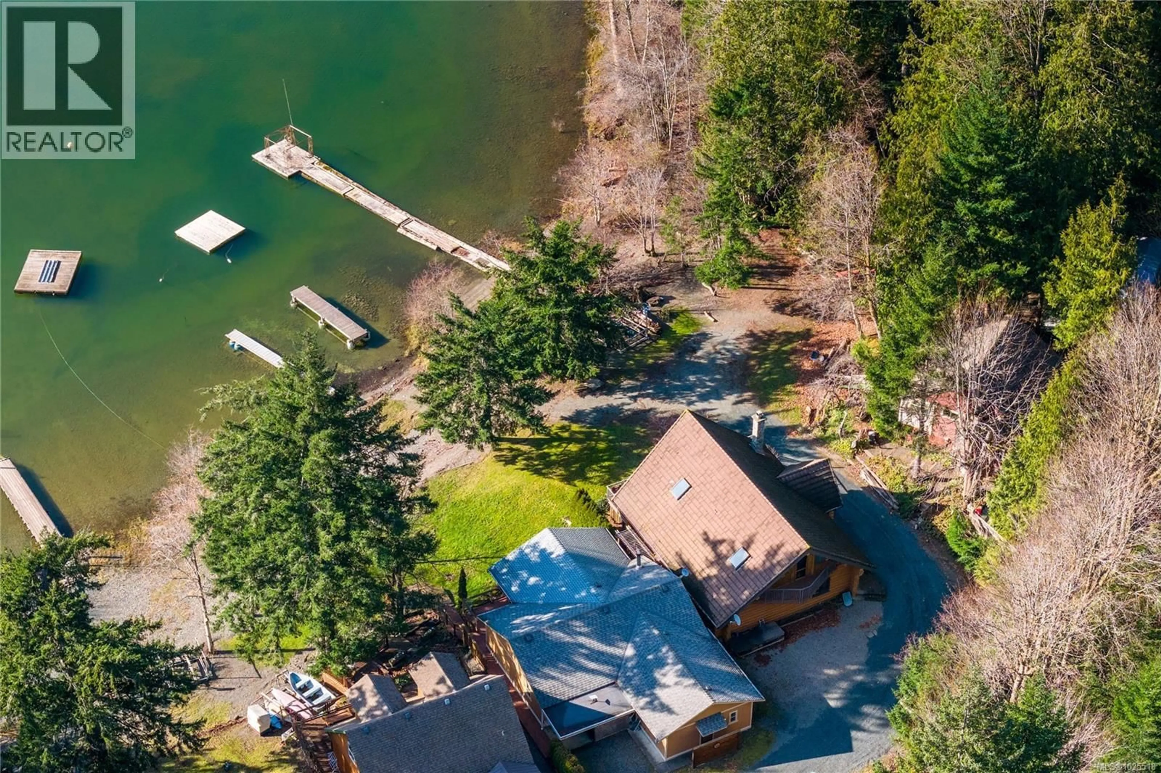 A pic from outside/outdoor area/front of a property/back of a property/a pic from drone, water/lake/river/ocean view for 1270 CHALET ROAD, Qualicum Beach British Columbia V9K1S5