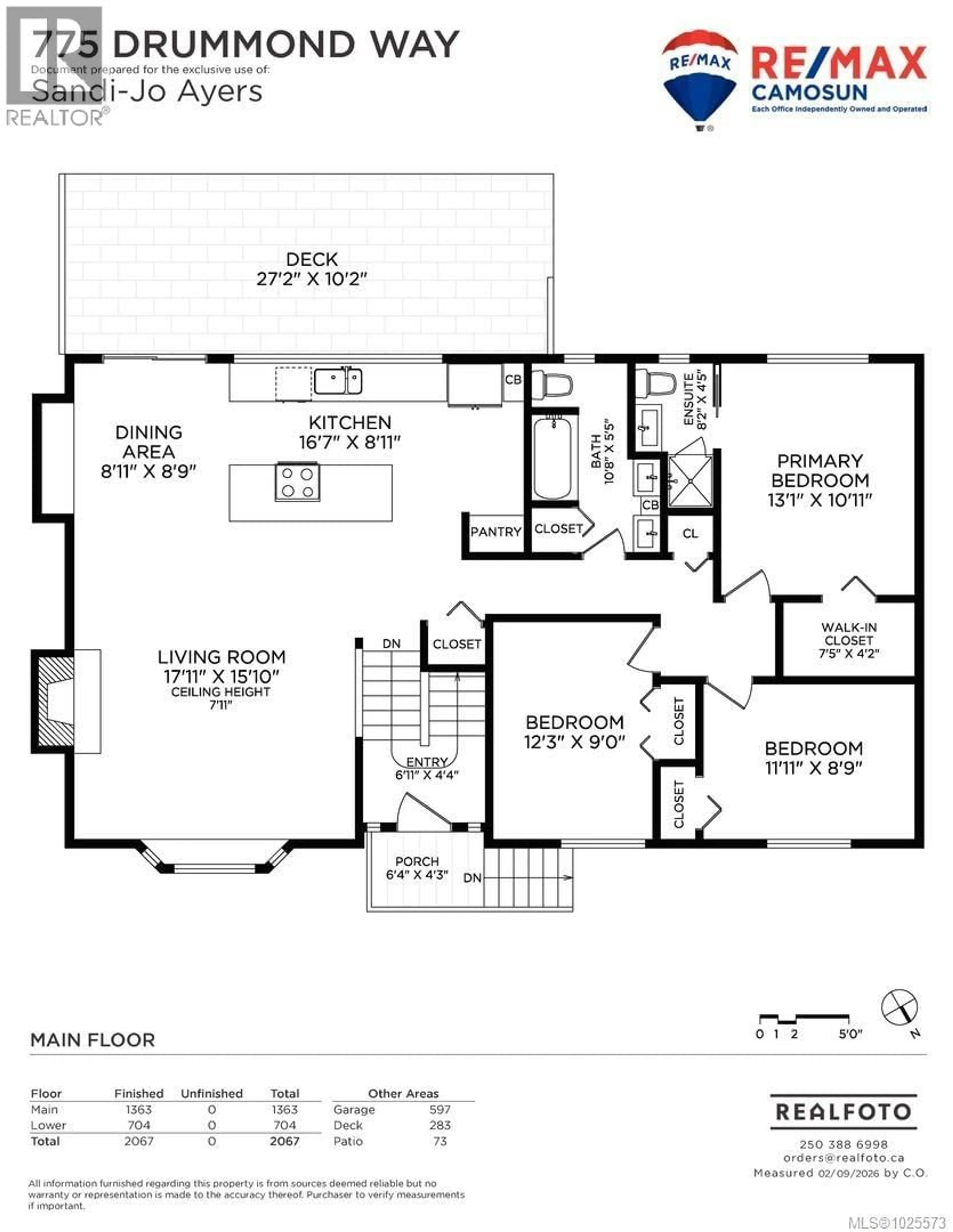 Floor plan for 775 DRUMMOND WAY, Colwood British Columbia V9C3R5