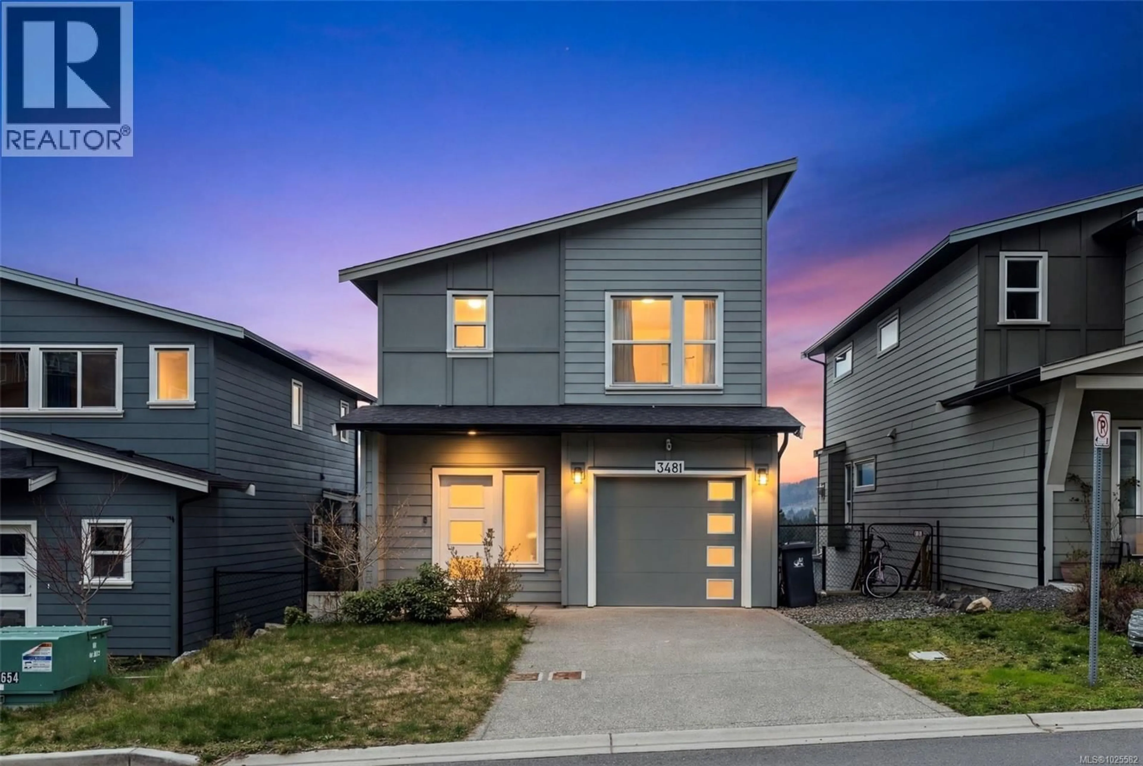 Home with brick exterior material, street for 3481 MYLES MANSELL ROAD, Langford British Columbia V9C0N6