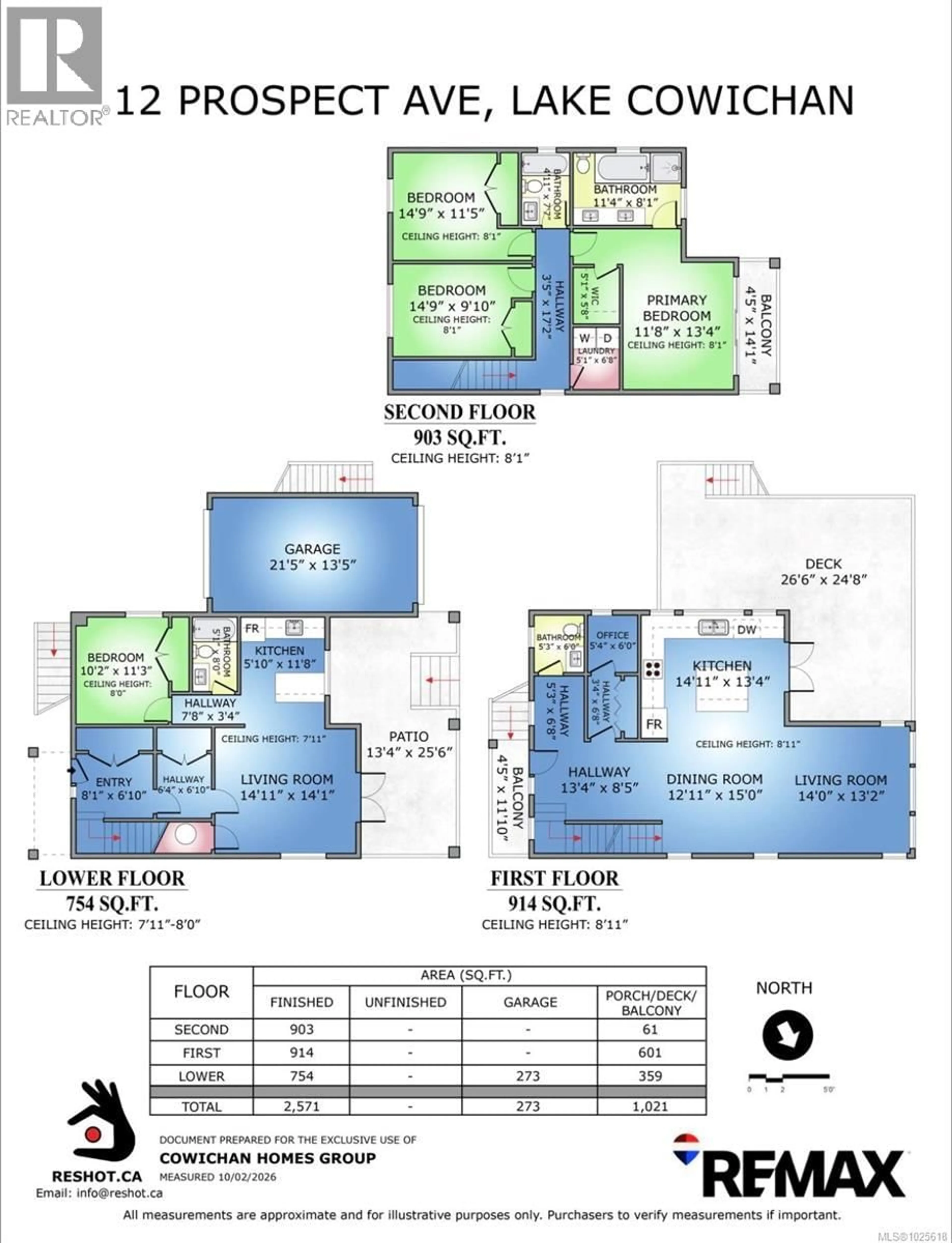 Floor plan for 12 PROSPECT AVENUE, Lake Cowichan British Columbia V0R2G0