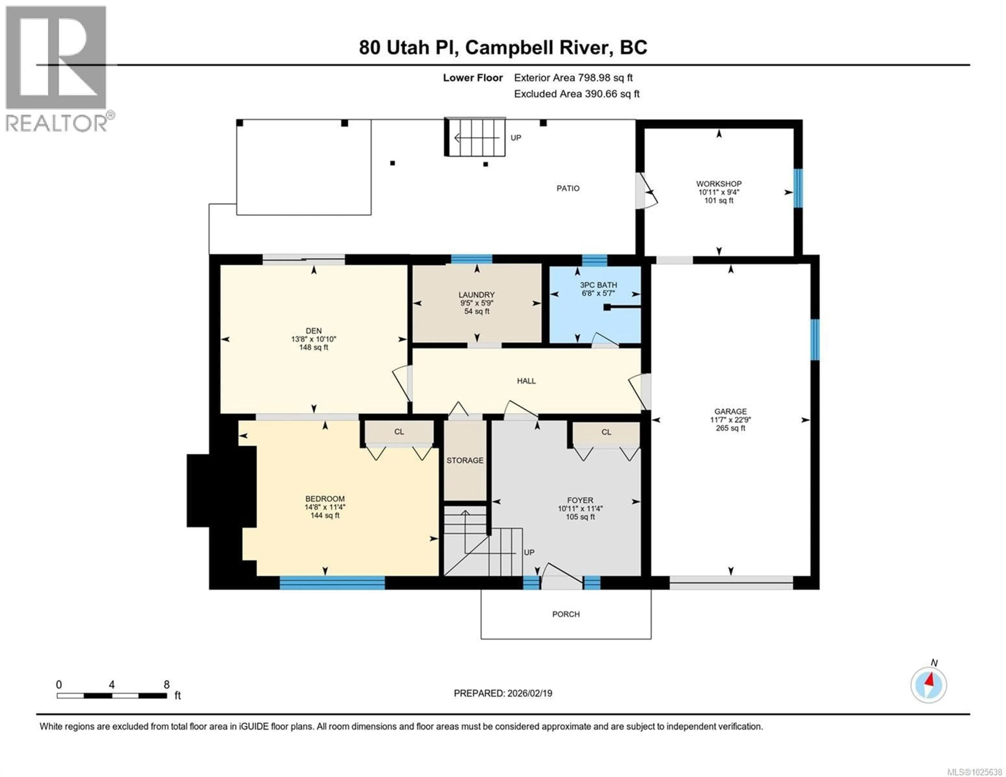 Floor plan for 80 UTAH PLACE, Campbell River British Columbia V9W6T1
