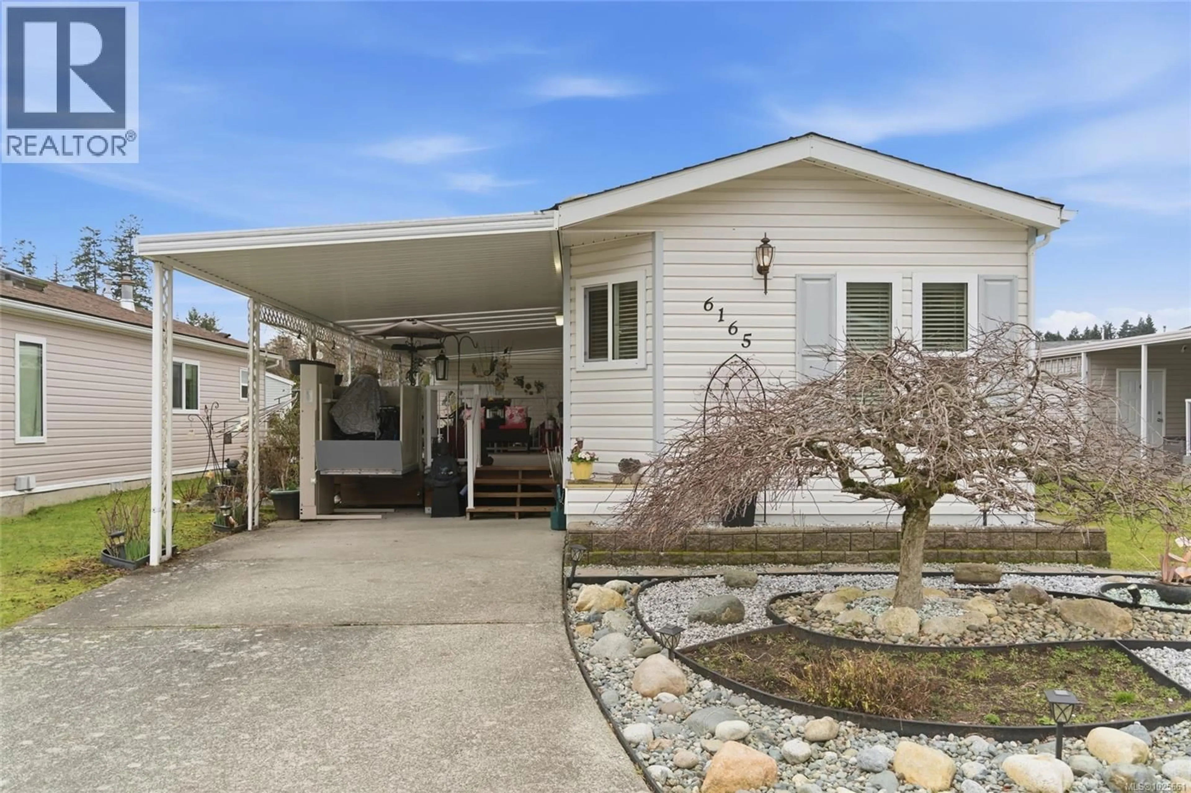 Home with vinyl exterior material, street for 6165 DENVER WAY, Nanaimo British Columbia V9T6J2