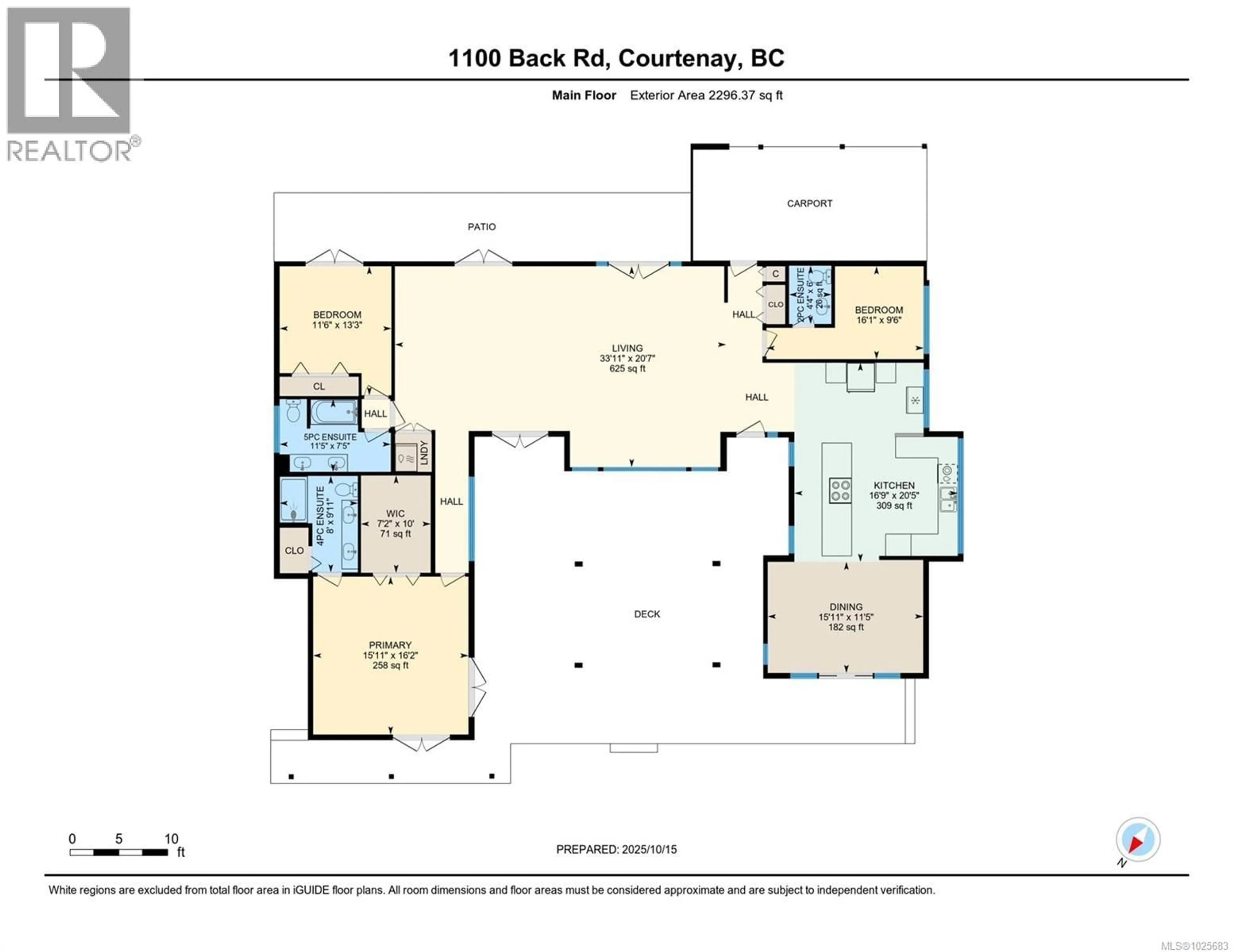 Floor plan for 1100 BACK ROAD, Courtenay British Columbia V9N8M7