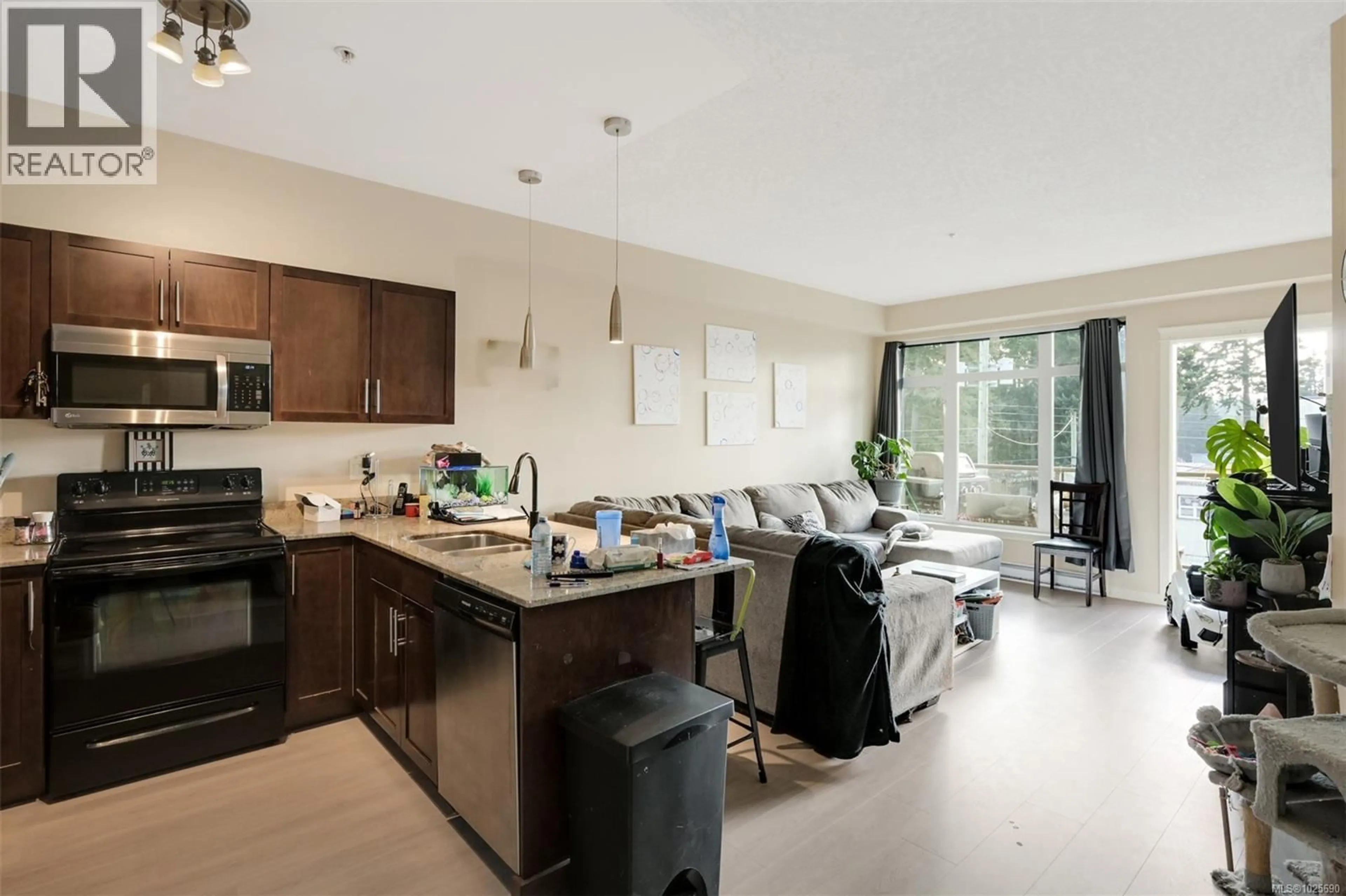 Open concept kitchen, unknown for 305 - 2220 SOOKE ROAD, Colwood British Columbia V9B1W7