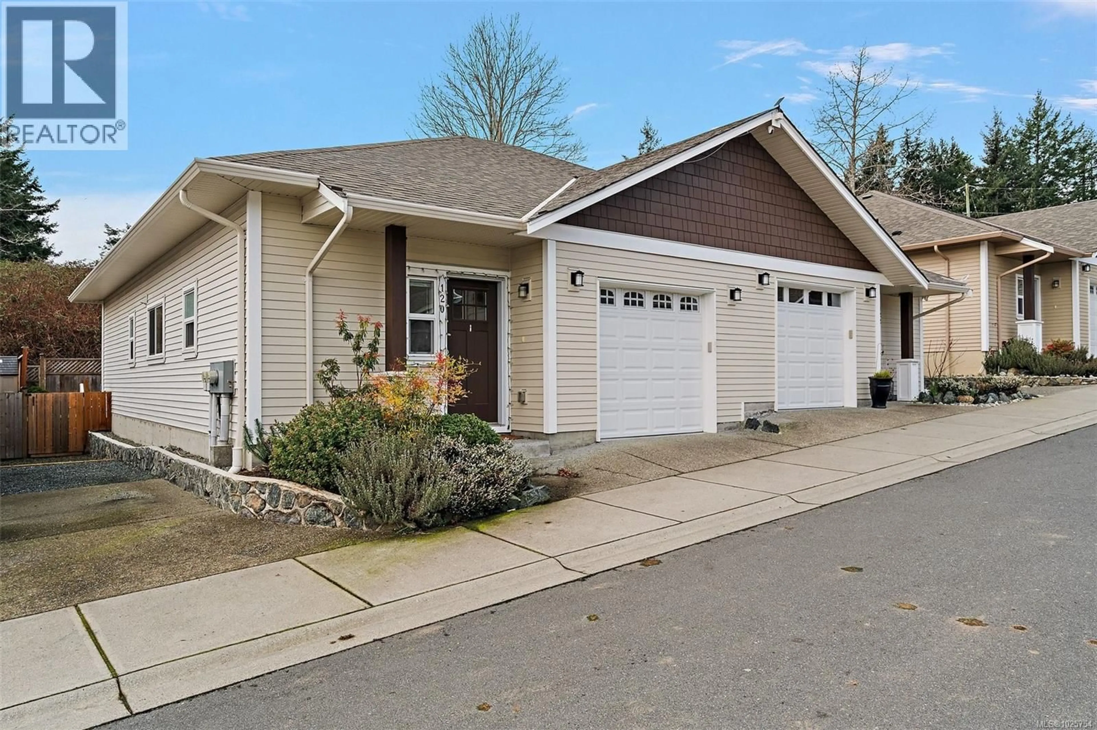 Home with vinyl exterior material, street for 120 - 6800 GRANT ROAD WEST, Sooke British Columbia V9Z1K6