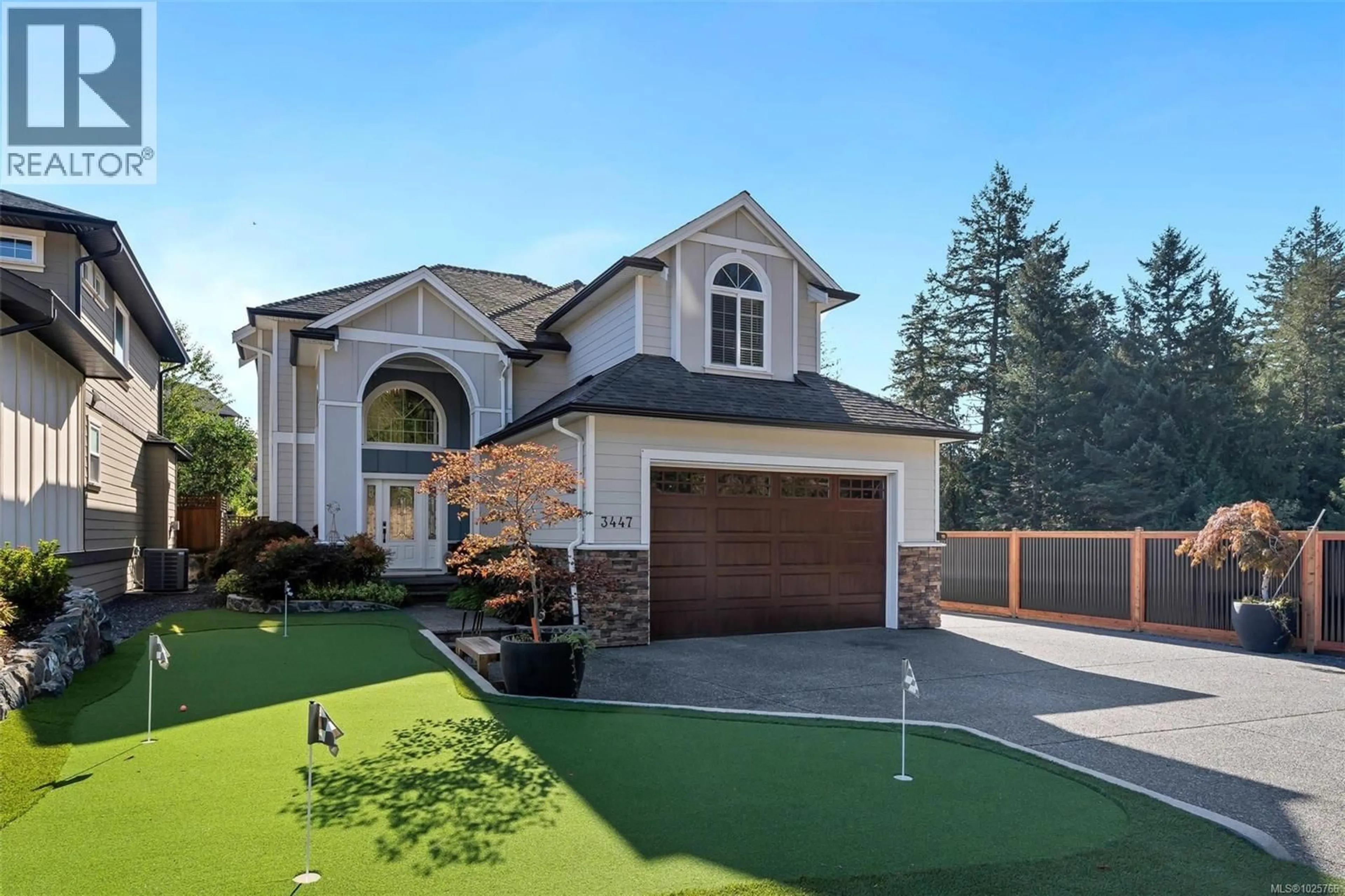 Home with vinyl exterior material, street for 3447 RESOLUTION WAY, Colwood British Columbia V9C3B5