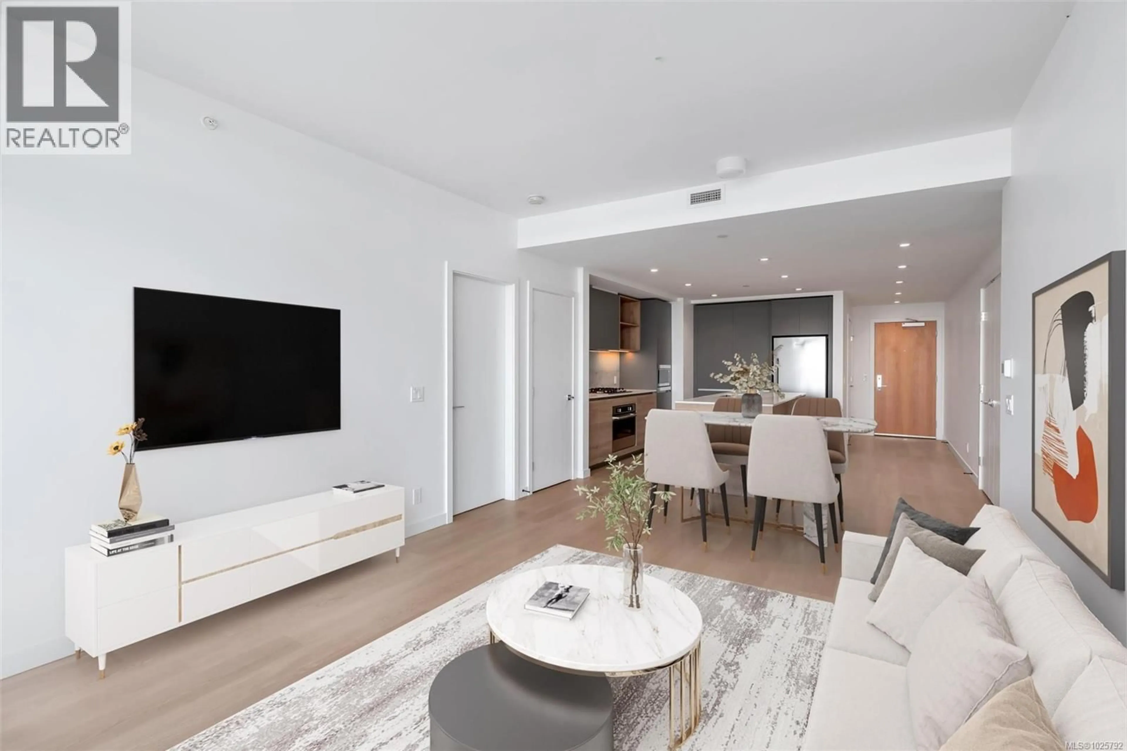 Living room with furniture, unknown for 1208 - 363 TYEE ROAD, Victoria British Columbia V9A0B5