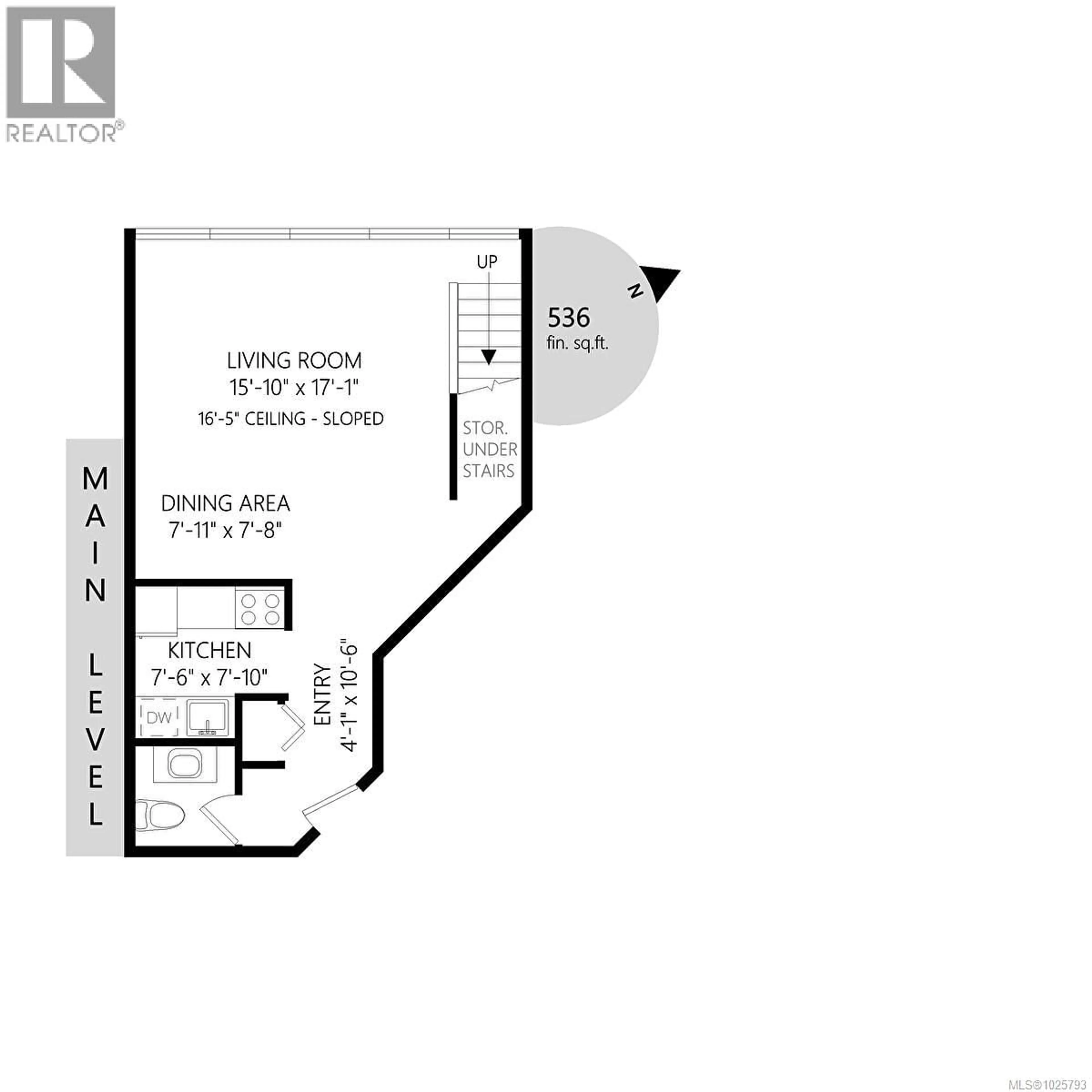 Floor plan for 589A - 4678 ELK LAKE DRIVE, Saanich British Columbia V8Z5M1