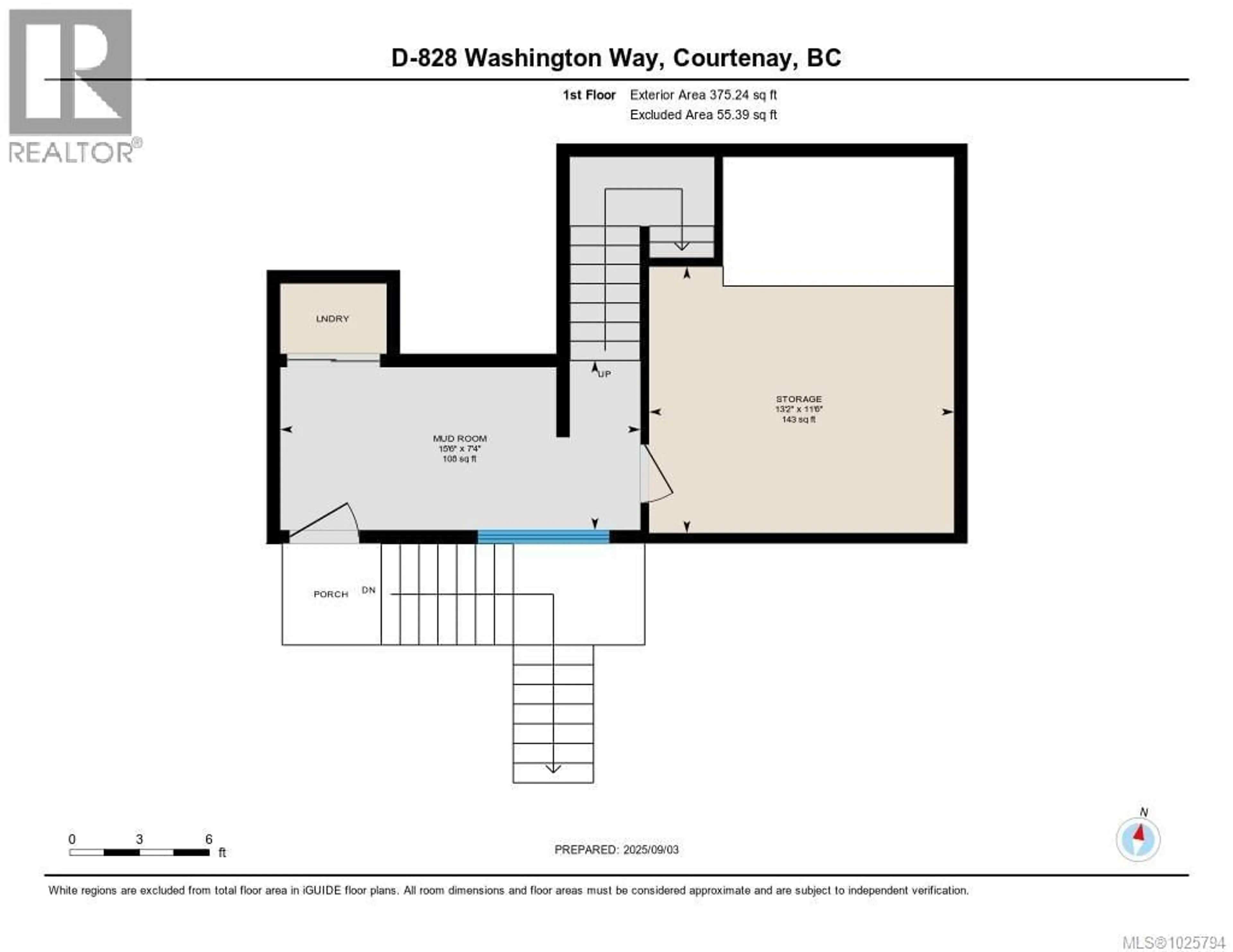 Floor plan for D - 828 WASHINGTON WAY, Courtenay British Columbia V9J1L0