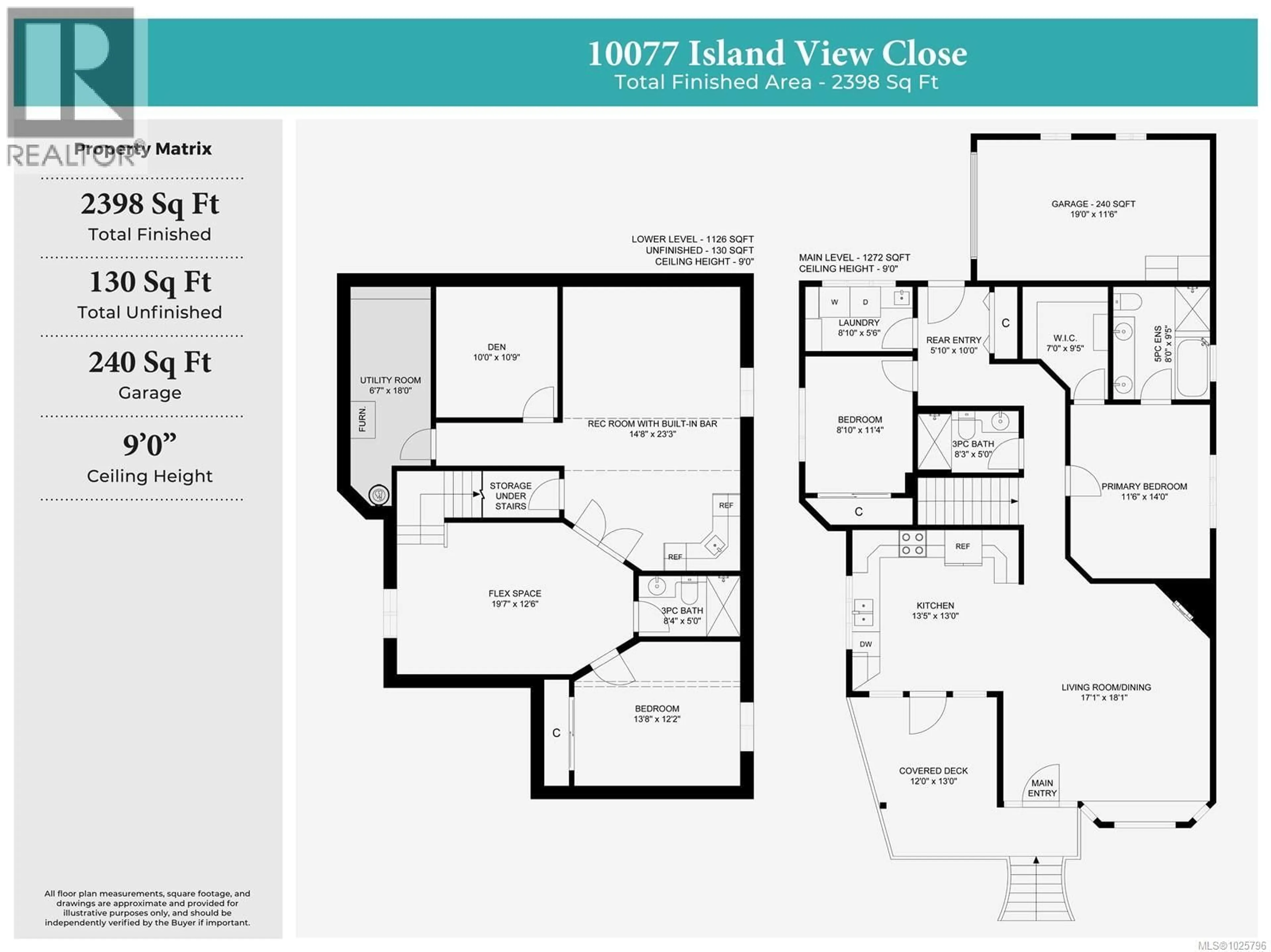 Floor plan for 10077 ISLAND VIEW CLOSE, Chemainus British Columbia V0R1K2
