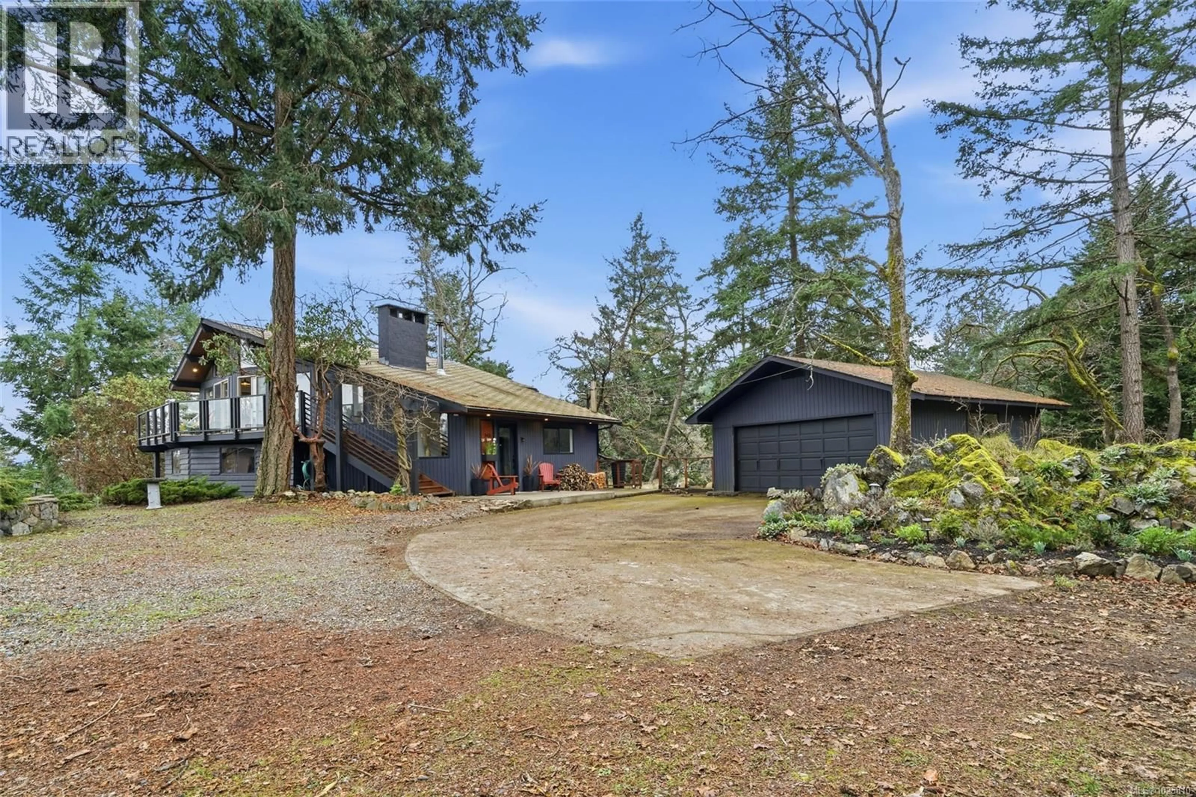 A pic from outside/outdoor area/front of a property/back of a property/a pic from drone, unknown for 3431 DOLPHIN DRIVE, Nanoose Bay British Columbia V9P9H7