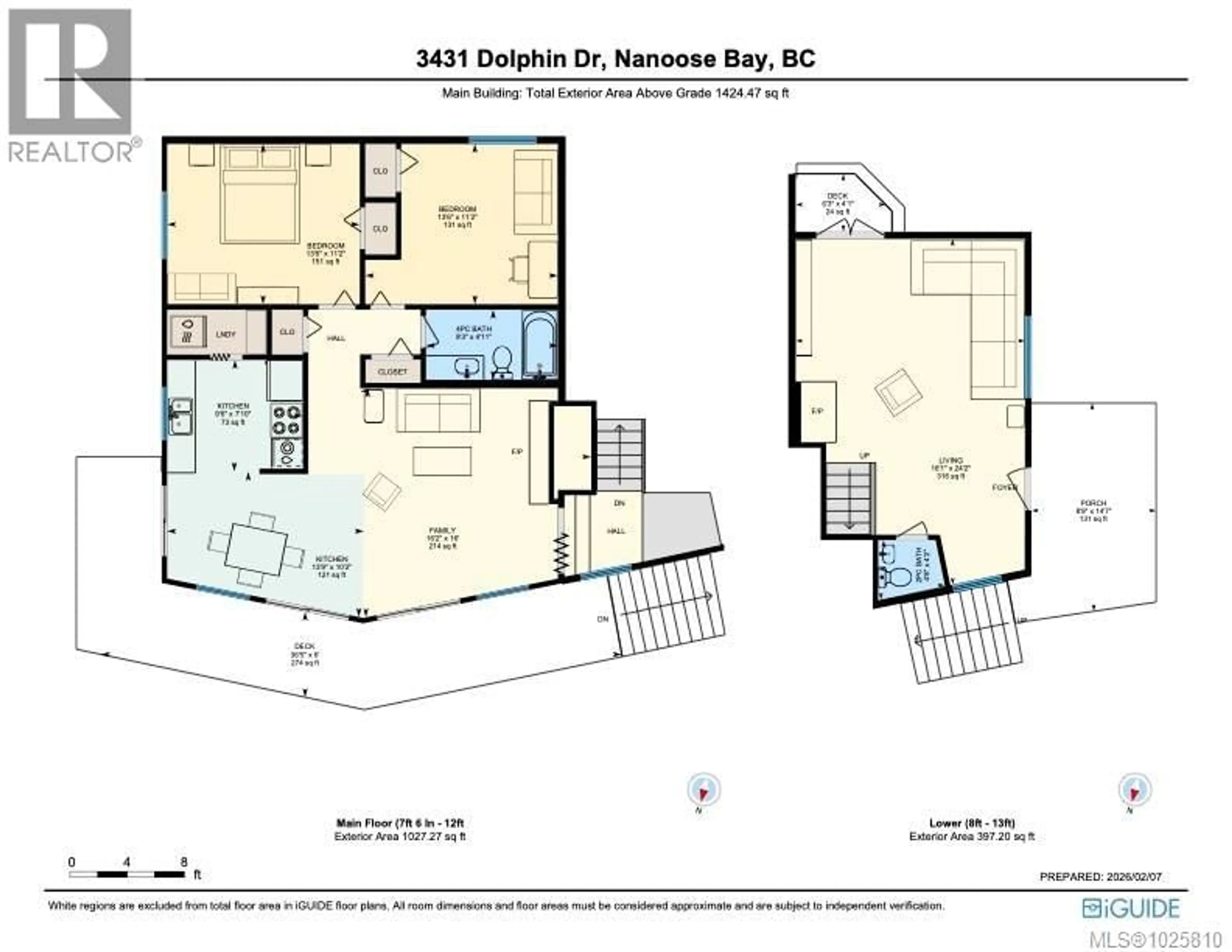 Floor plan for 3431 DOLPHIN DRIVE, Nanoose Bay British Columbia V9P9H7