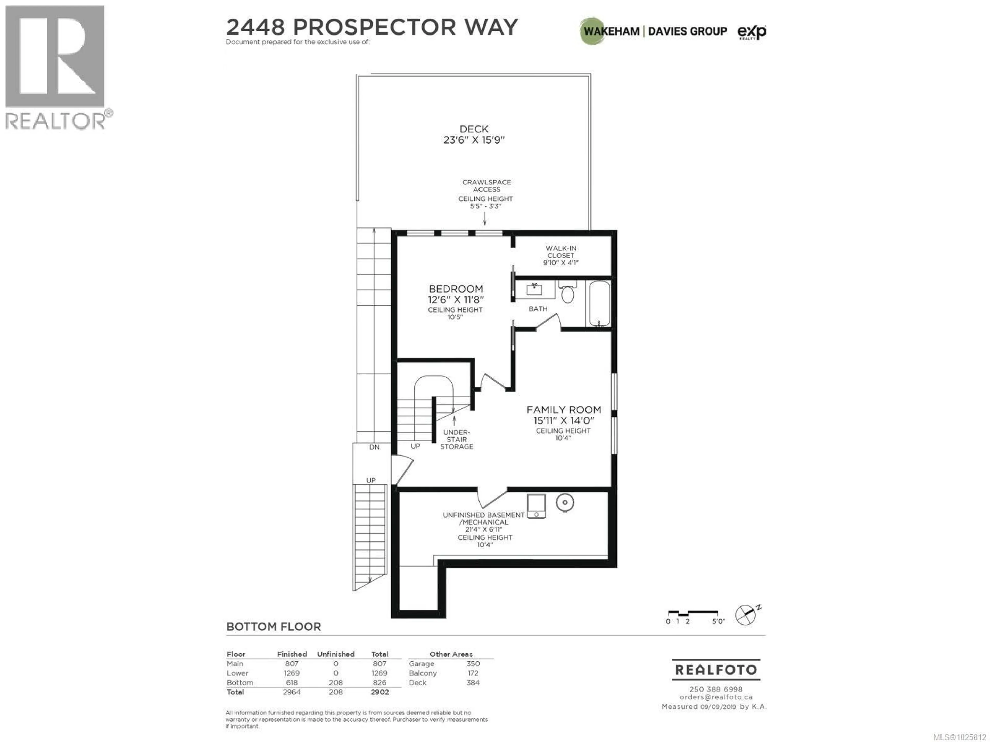 Floor plan for 2448 PROSPECTOR WAY, Langford British Columbia V9B5X6