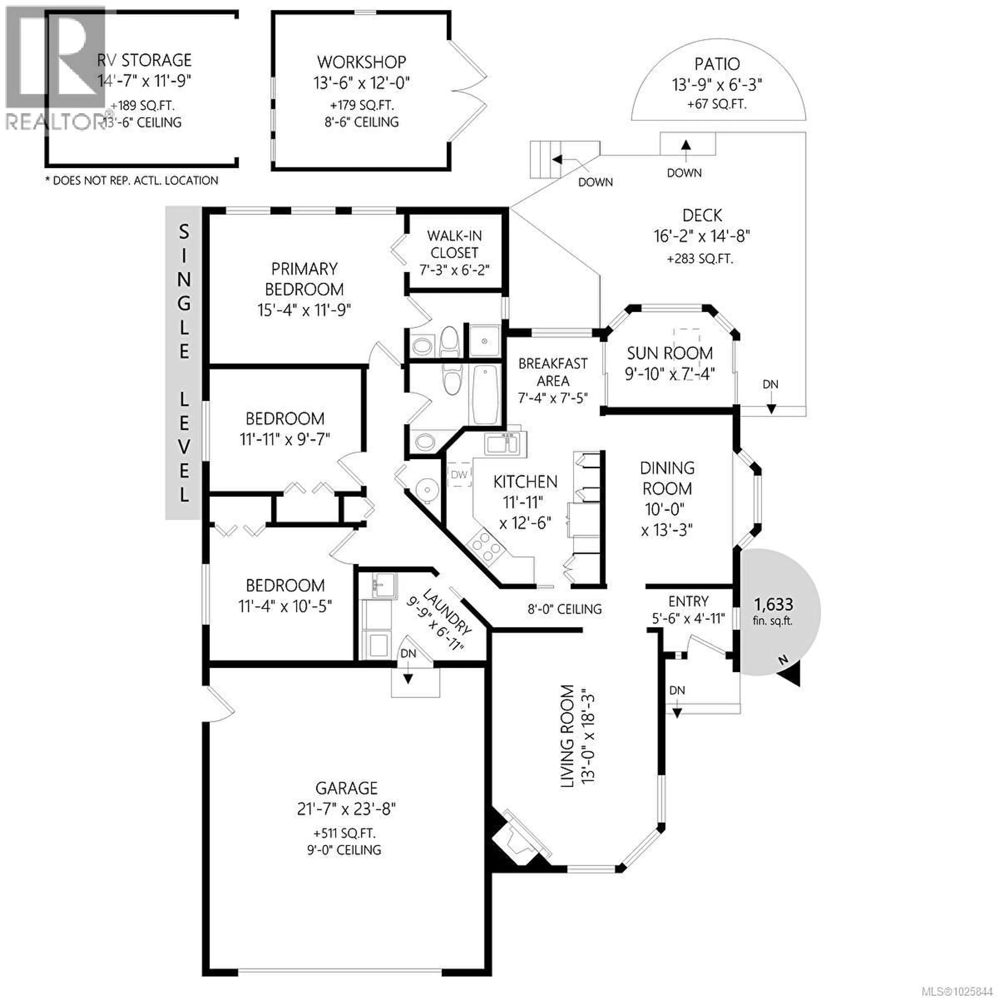 Floor plan for 3060 KEPARO ROAD, Mill Bay British Columbia V8H1E5