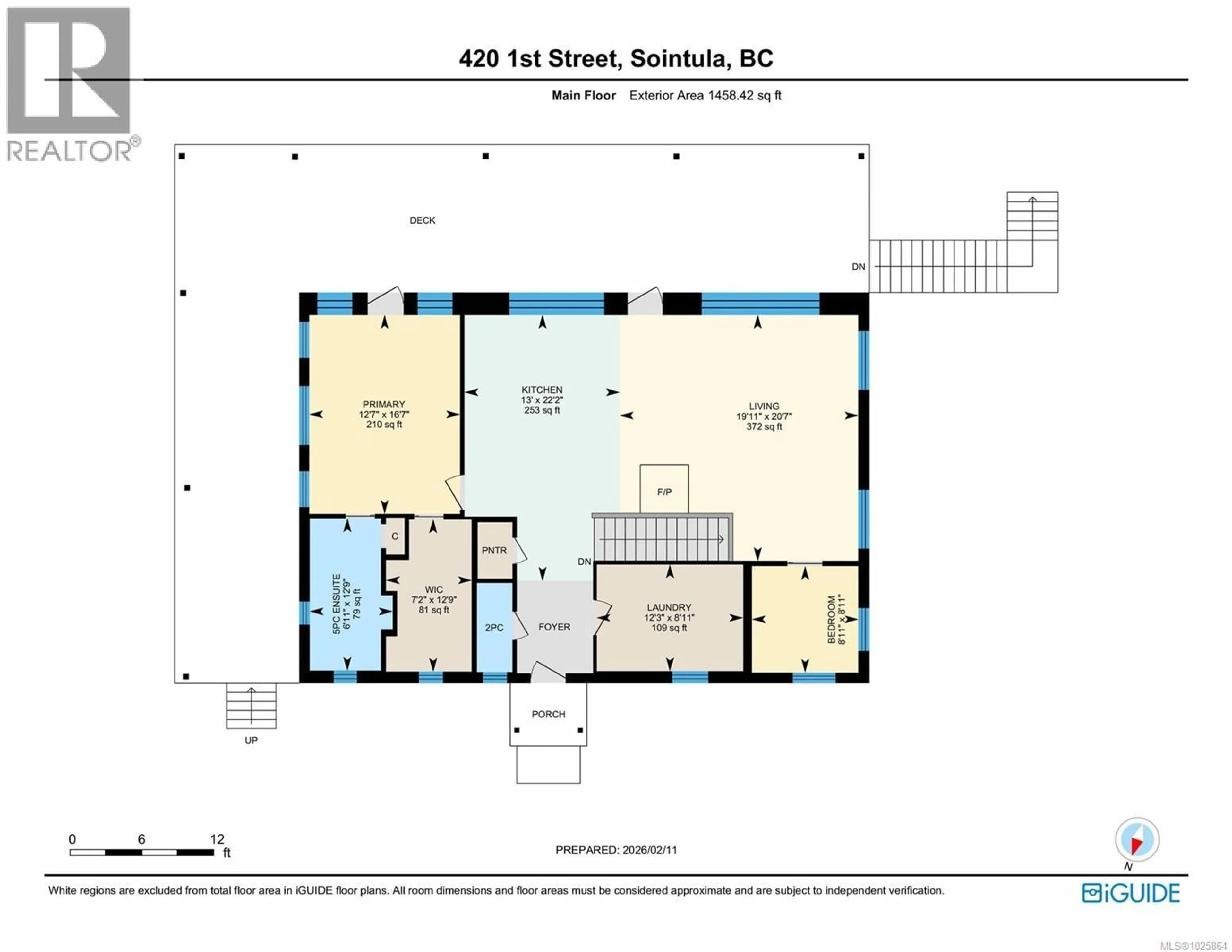 Floor plan for 420 1ST STREET, Sointula British Columbia V0N3E0