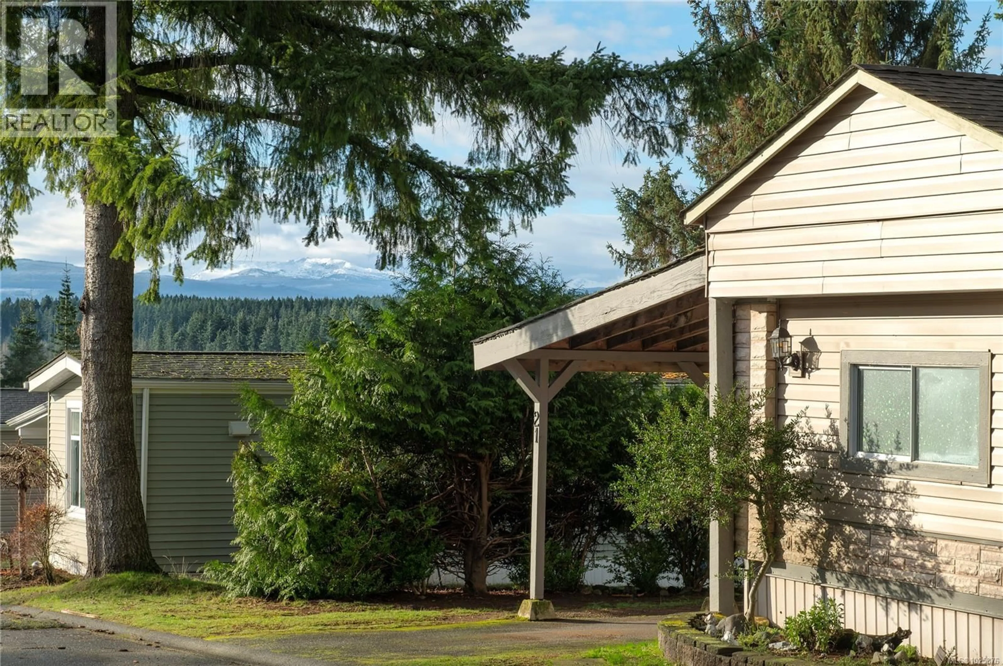 Home with vinyl exterior material, mountain view for 21 - 1160 SHELLBOURNE BOULEVARD, Campbell River British Columbia V9H1H9