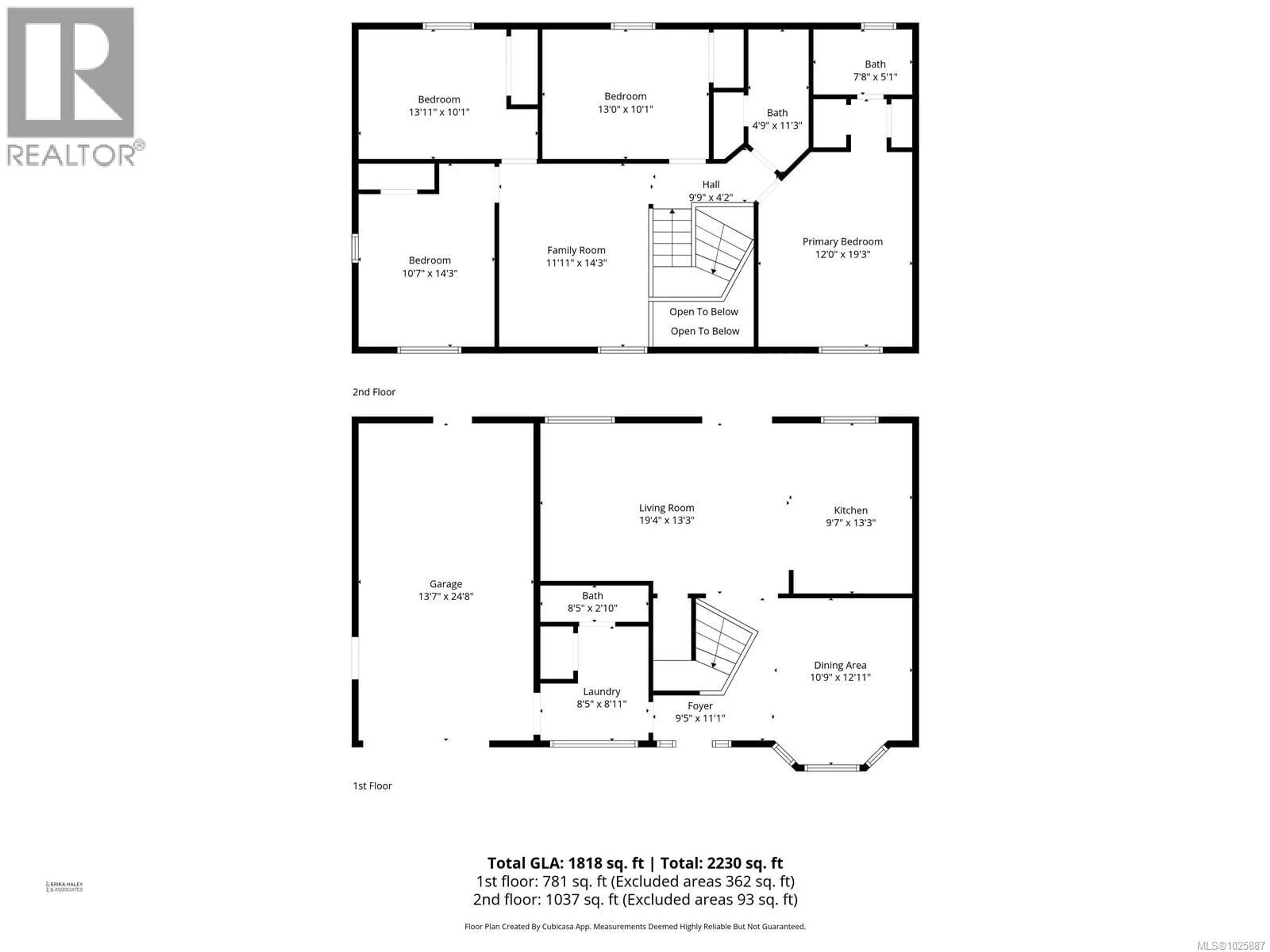 Floor plan for 751 ERICKSON ROAD, Campbell River British Columbia V9W1S9