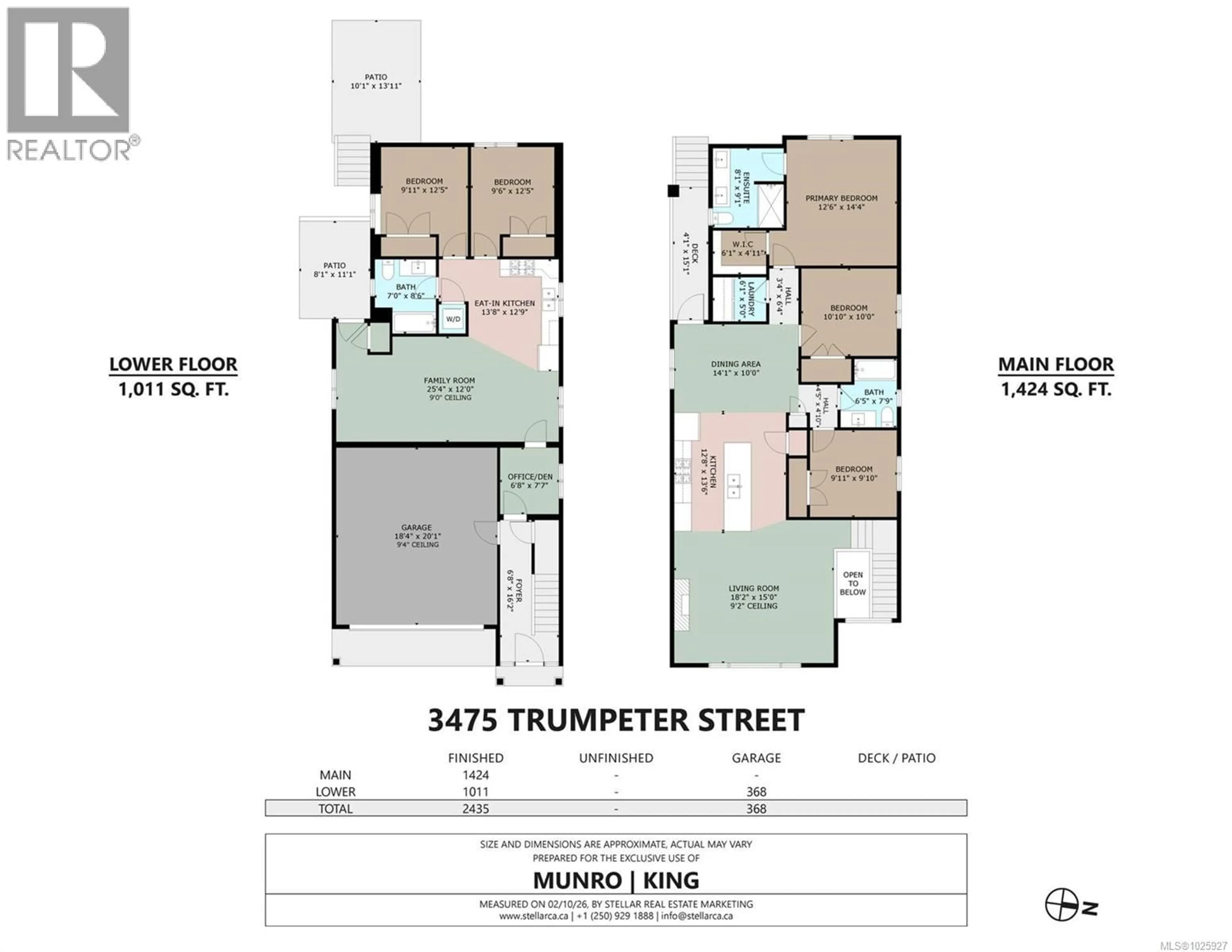 Floor plan for 3475 TRUMPETER STREET, Colwood British Columbia V9C0R5