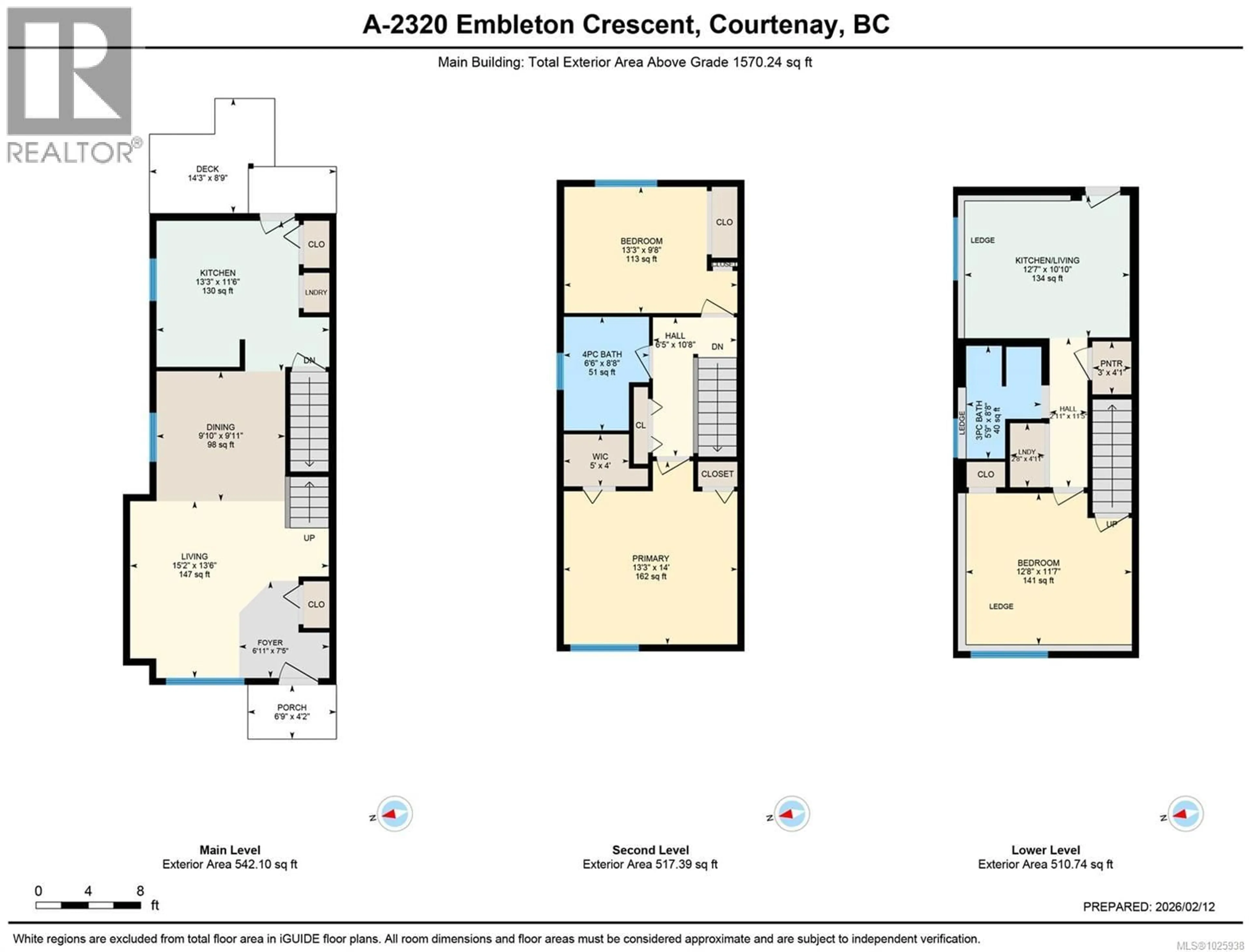 Floor plan for A - 2320 EMBLETON CRESCENT, Courtenay British Columbia V9N8W9