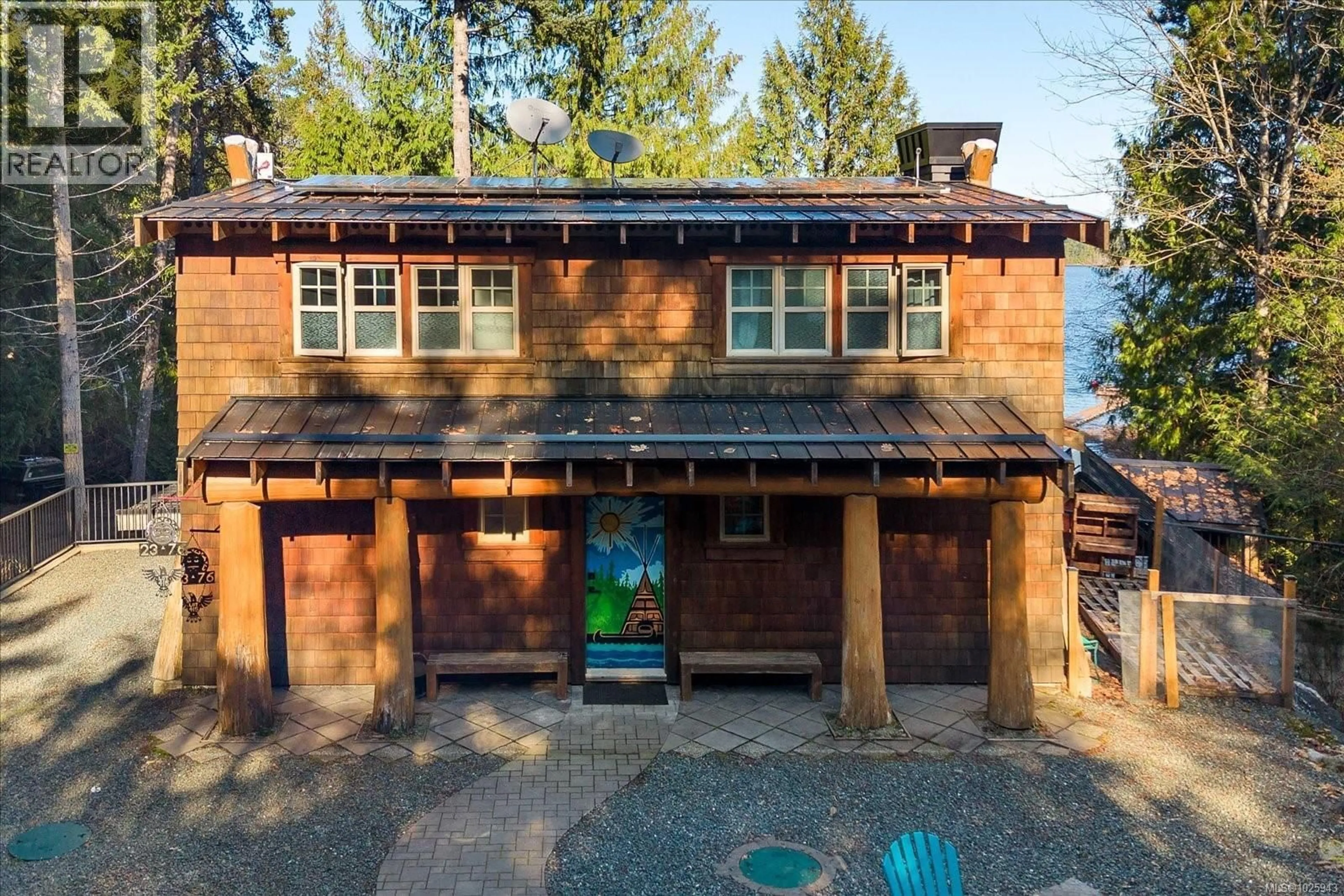 A pic from outside/outdoor area/front of a property/back of a property/a pic from drone, building for 2376 SHADY LANE, Qualicum Beach British Columbia V9K2L7