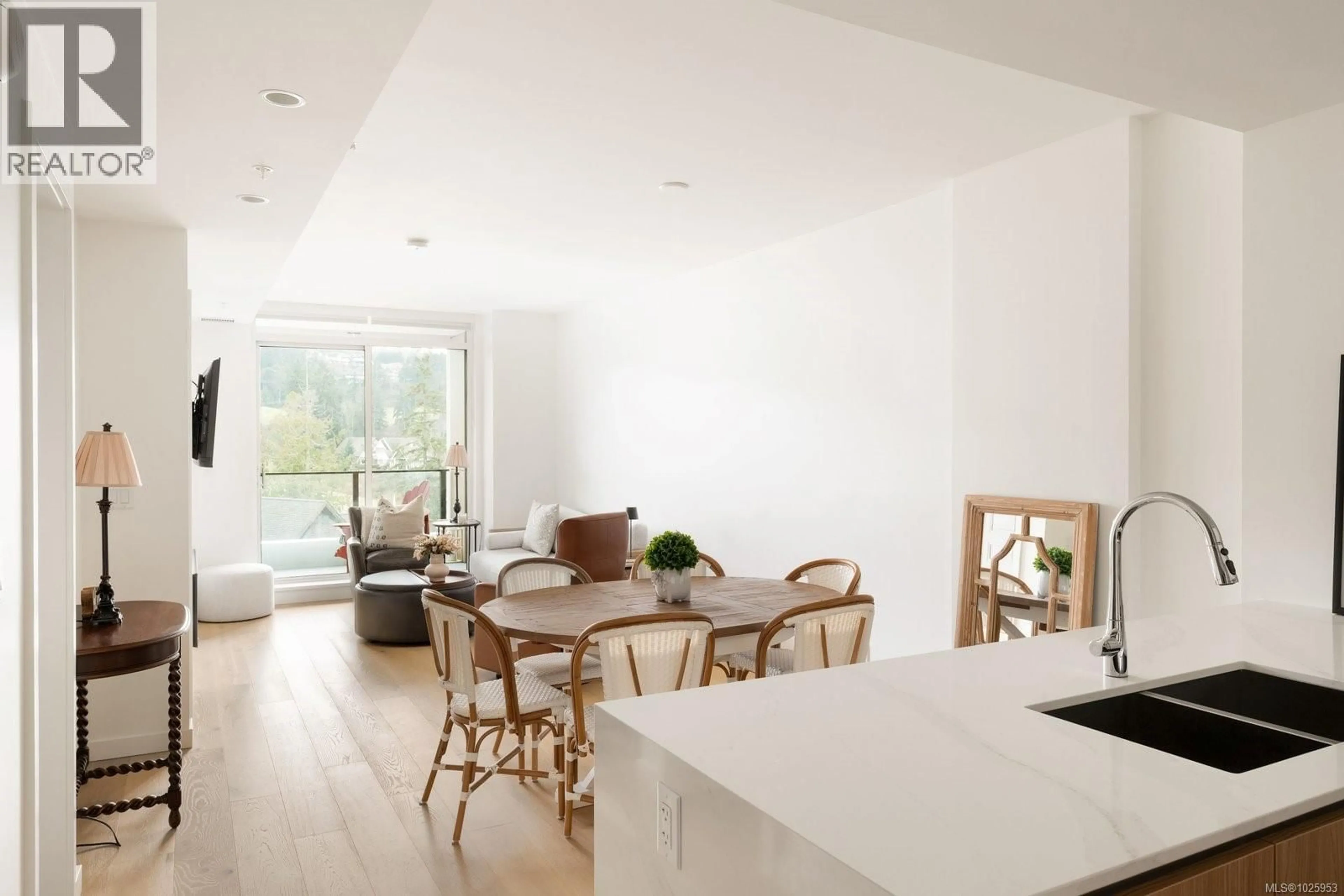 Open concept kitchen, wood/laminate floor for 1311 - 2000 HANNINGTON ROAD, Langford British Columbia V9B7C1