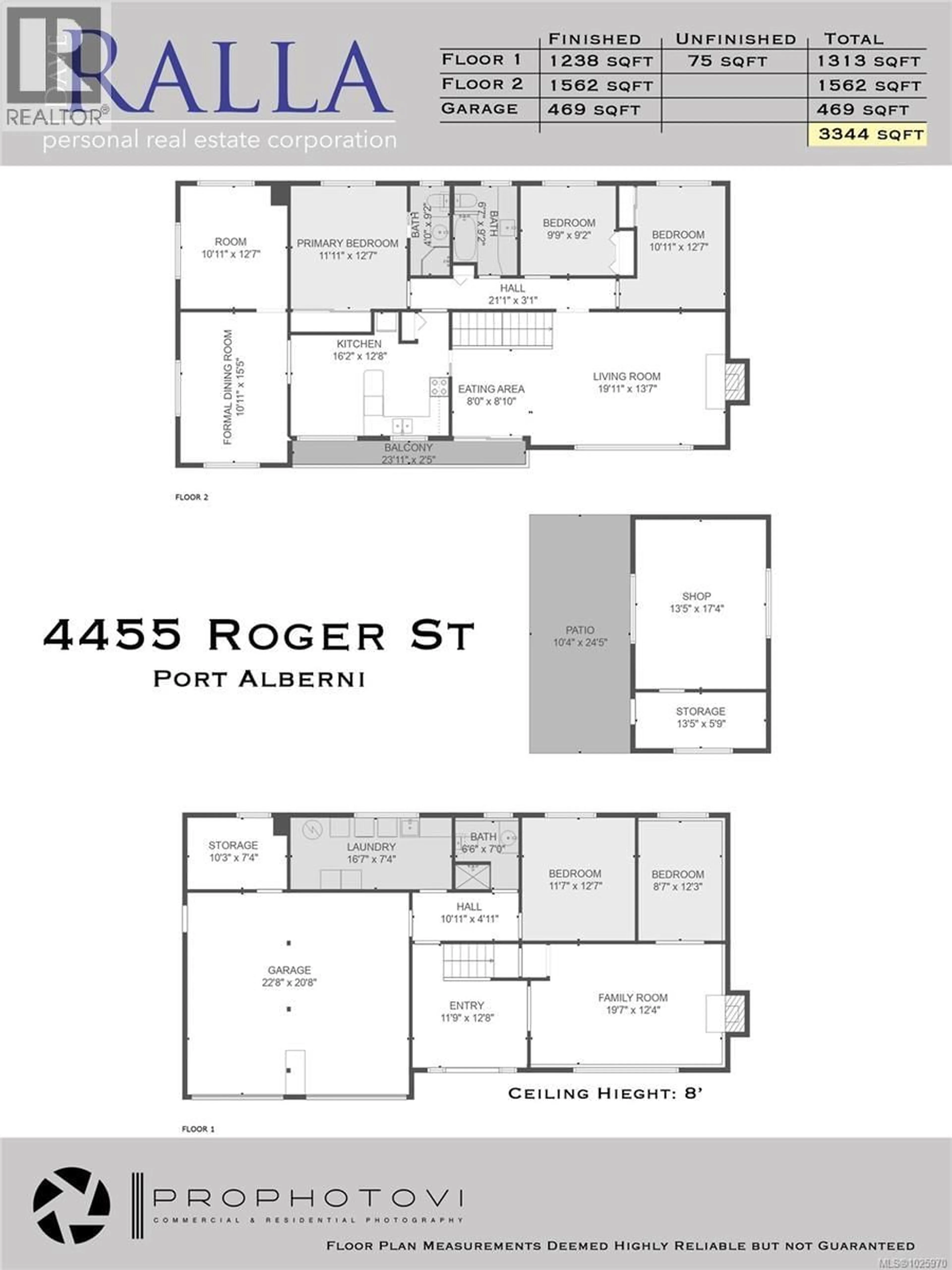 Floor plan for 4455 ROGER STREET, Port Alberni British Columbia V9Y3Z5